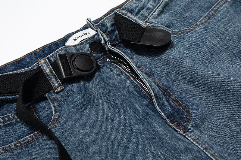 Jean Men's Vintage Distressed Washed Straight Denim Shorts Size US 32 / EU 48 - 4 Thumbnail