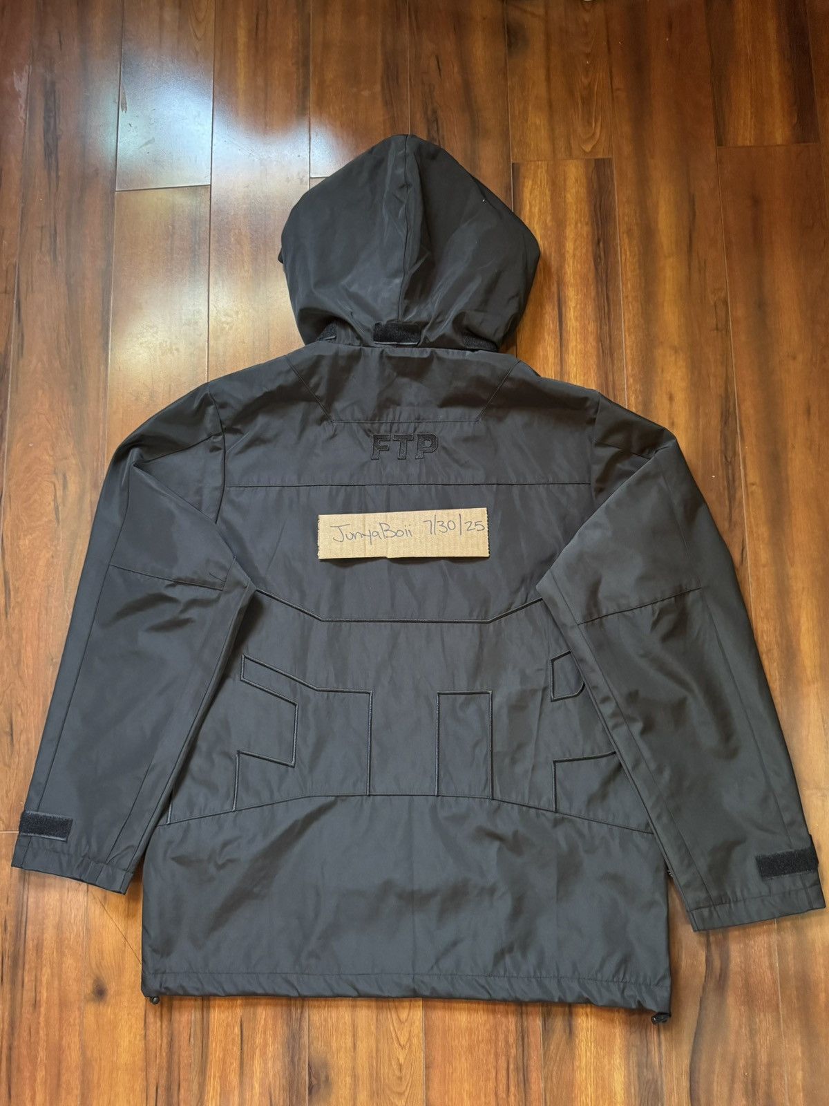 Fuck The Population FTP FW23 Black F-Tec Anorak Small Size US S / EU 44-46 / 1 - 3 Thumbnail