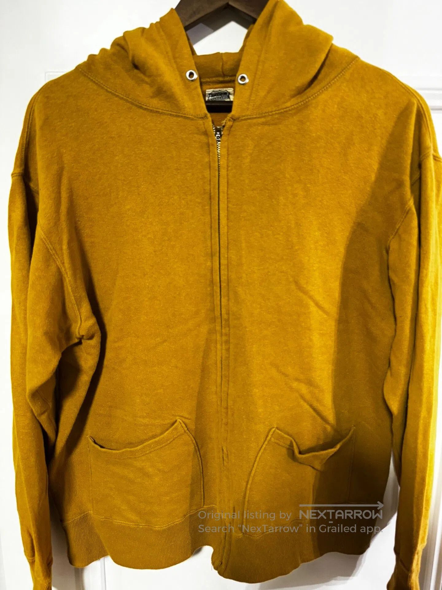 Tender Co. Vintage Mustard Yellow Zip. Size US M / EU 48-50 / 2 - 2 Thumbnail