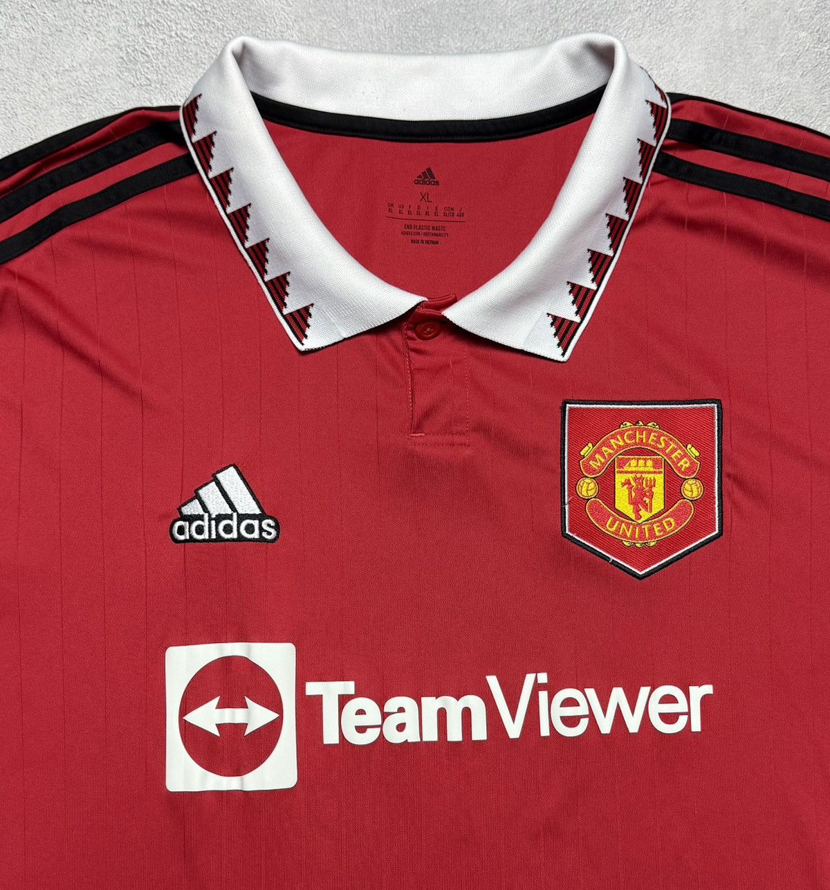 Adidas Manchester United 2022 2023 Home Shirt Soccer Jersey Adidas Size US XL / EU 56 / 4 - 7 Thumbnail