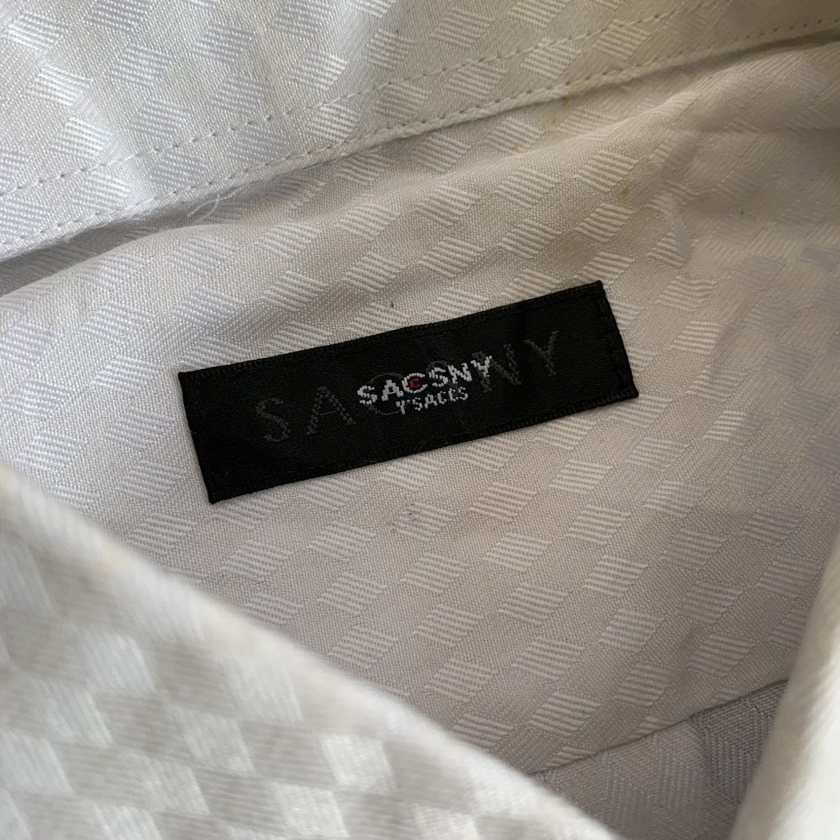 Yohji Yamamoto 2000s Sacsny Ysaccs Yohji Yamamoto Buttondown Shirt Size US L / EU 52-54 / 3 - 2 Thumbnail
