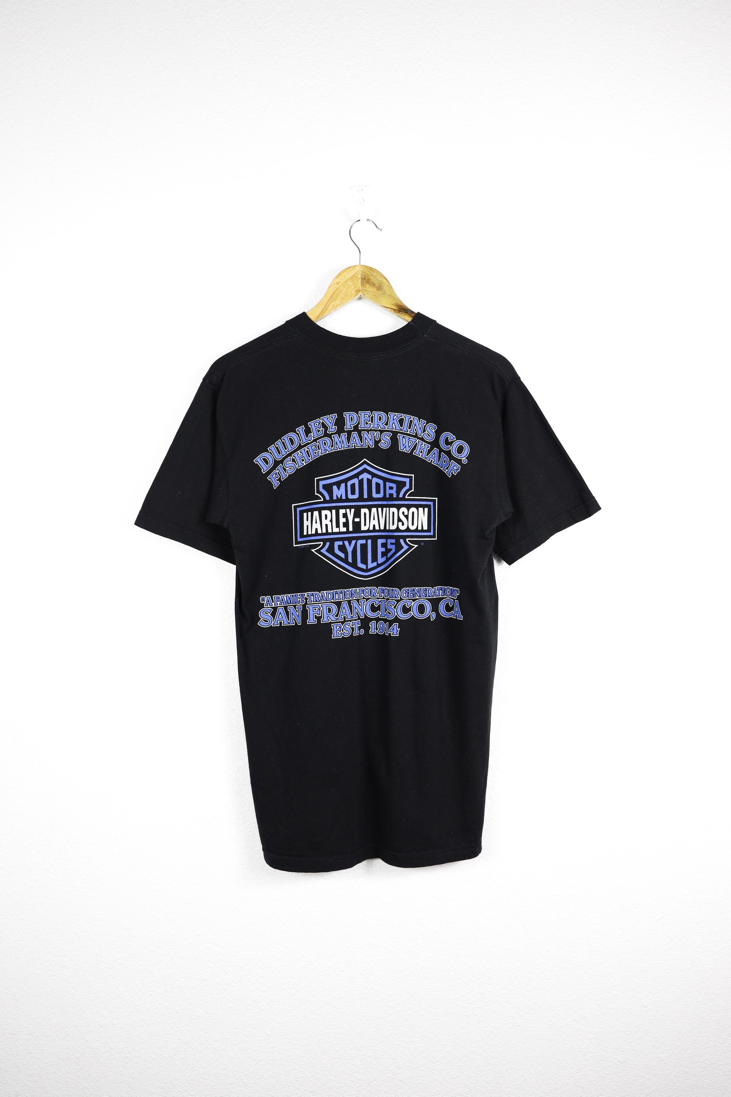Harley Davidson × West Coast Choppers Vintage Harley Davidson 1997 Graphic Print Tee T-shirt Size US M / EU 48-50 / 2 - 7 Thumbnail
