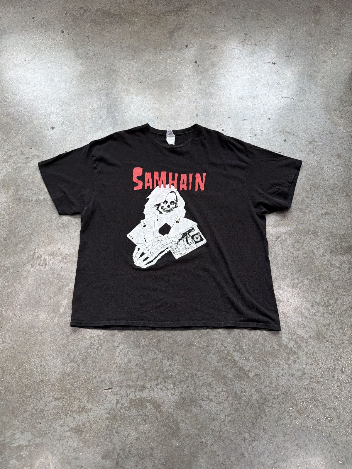 Vintage Vintage Samhain Skeleton Tee Size US XXL / EU 58 / 5 - 1 Thumbnail