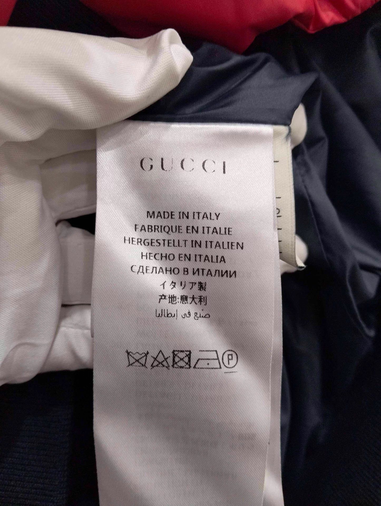 Gucci GUCCI logo zip colorblock down jacket 38 95 new Size S / US 4 / IT 40 - 5 Thumbnail