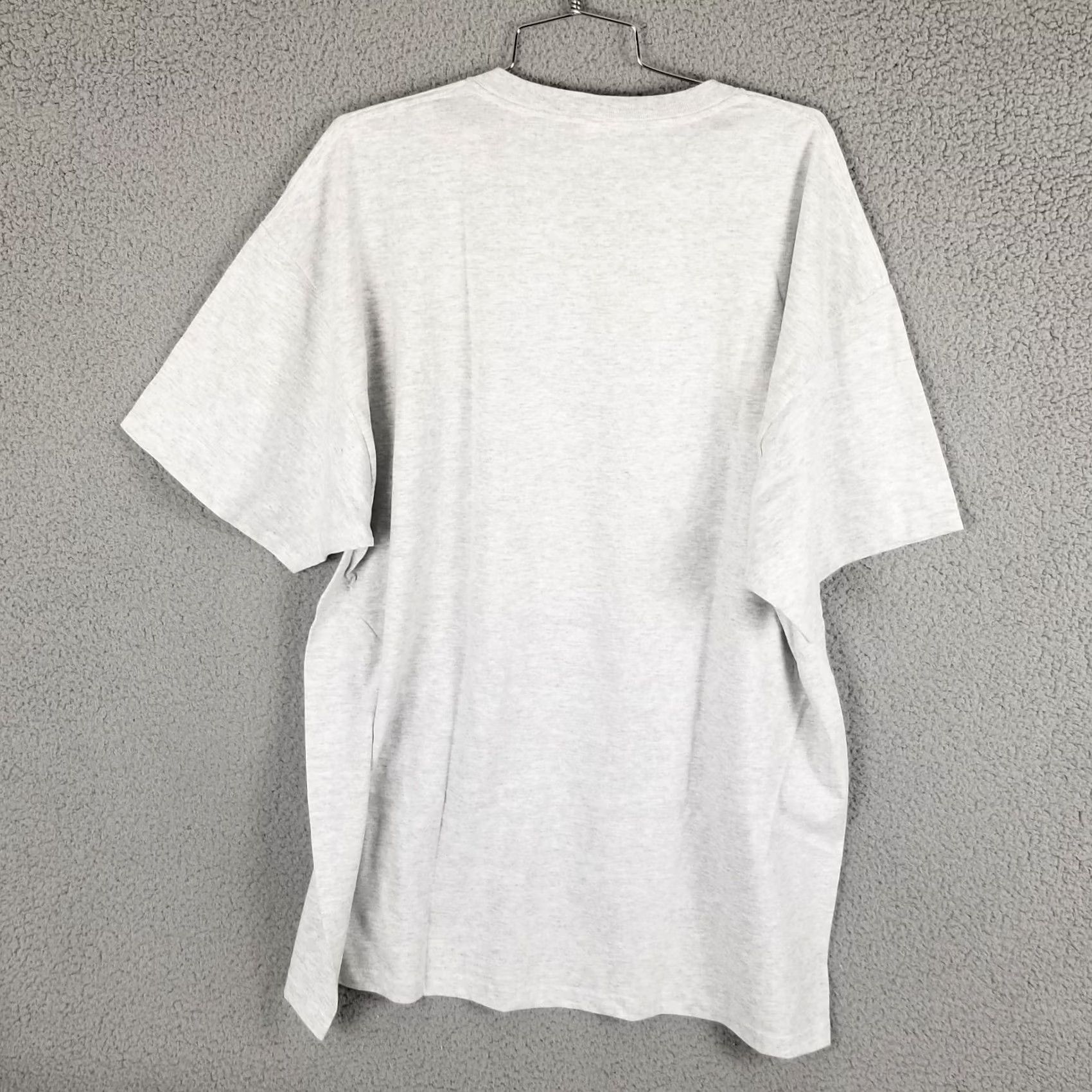 Jerzees BODY SHOP WORK SHIRT MEN 2XL GRAY T-SHIRT CAR GARAGE MANCAVE FUNNY VINTAGE JERZEES SHIRT Size US XXL / EU 58 / 5 - 4 Thumbnail