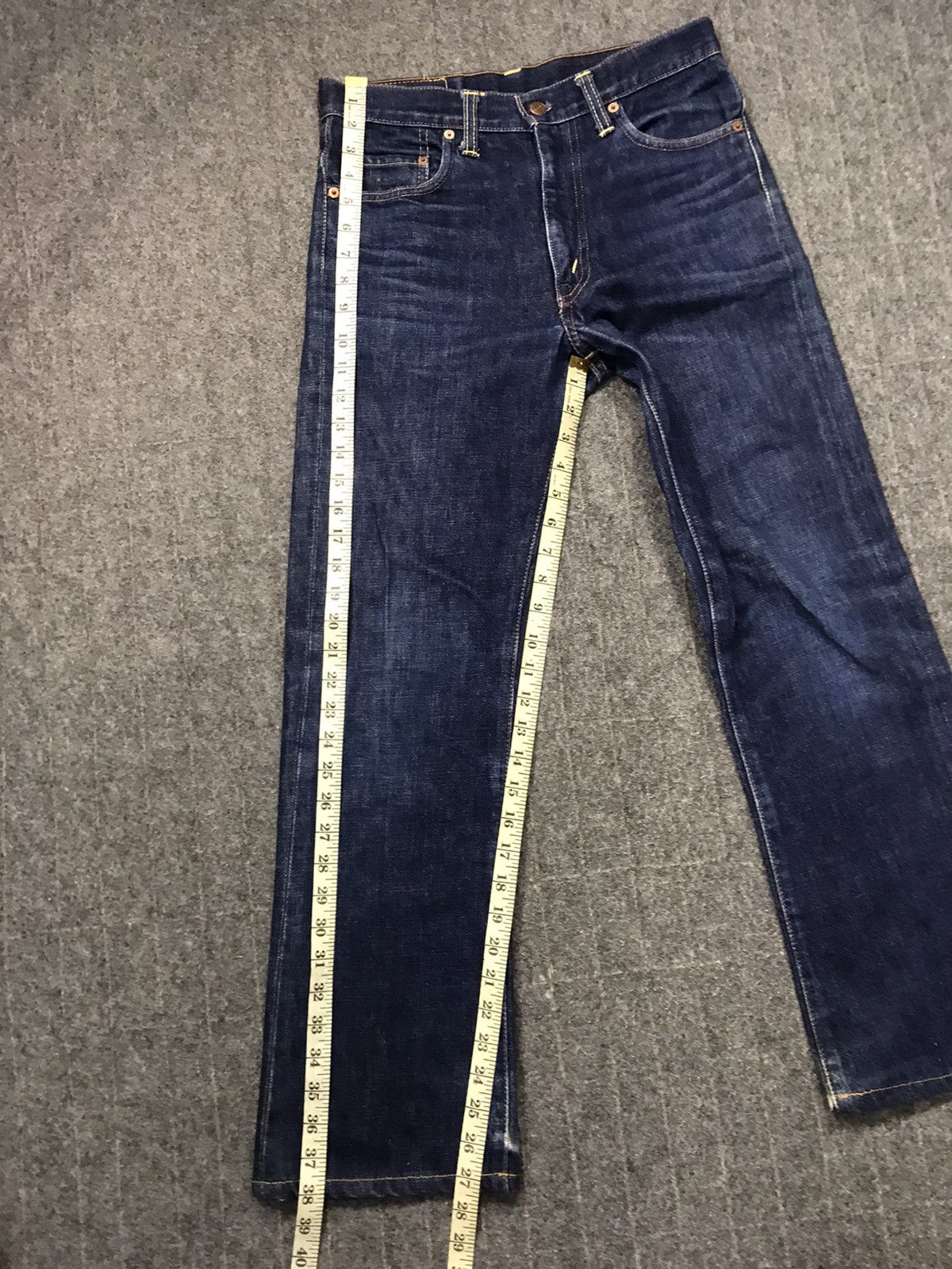 Levi's Vintage Clothing Levi's 90s Lot 517-0217 Indigo Denim Jeans Relaxed Tapered Size US 28 / EU 44 - 12 Thumbnail