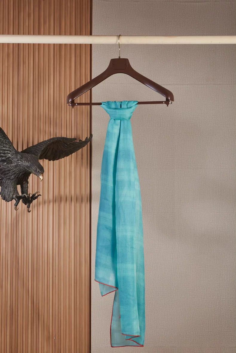 Loro Piana Loro Piana W43 Cashmere Silk Scarf Size ONE SIZE - 1 Thumbnail