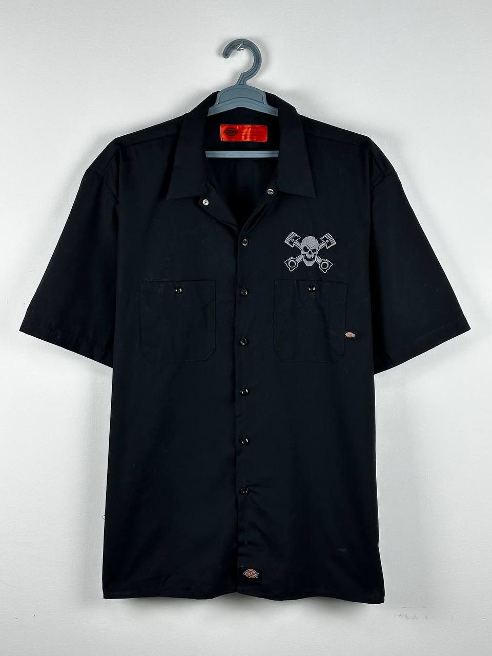 Dickies × Vintage Workwear Y2K Vintage Dickies Camo Collar Shirt Moto Size US XXL / EU 58 / 5 - 1 Thumbnail