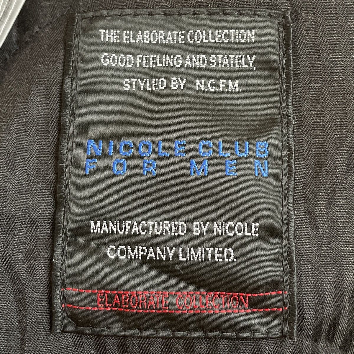 Nicole Club Vintage Japanese Brand Nicole Club Jeans 1990s Size US 44 / EU 60 - 10 Thumbnail