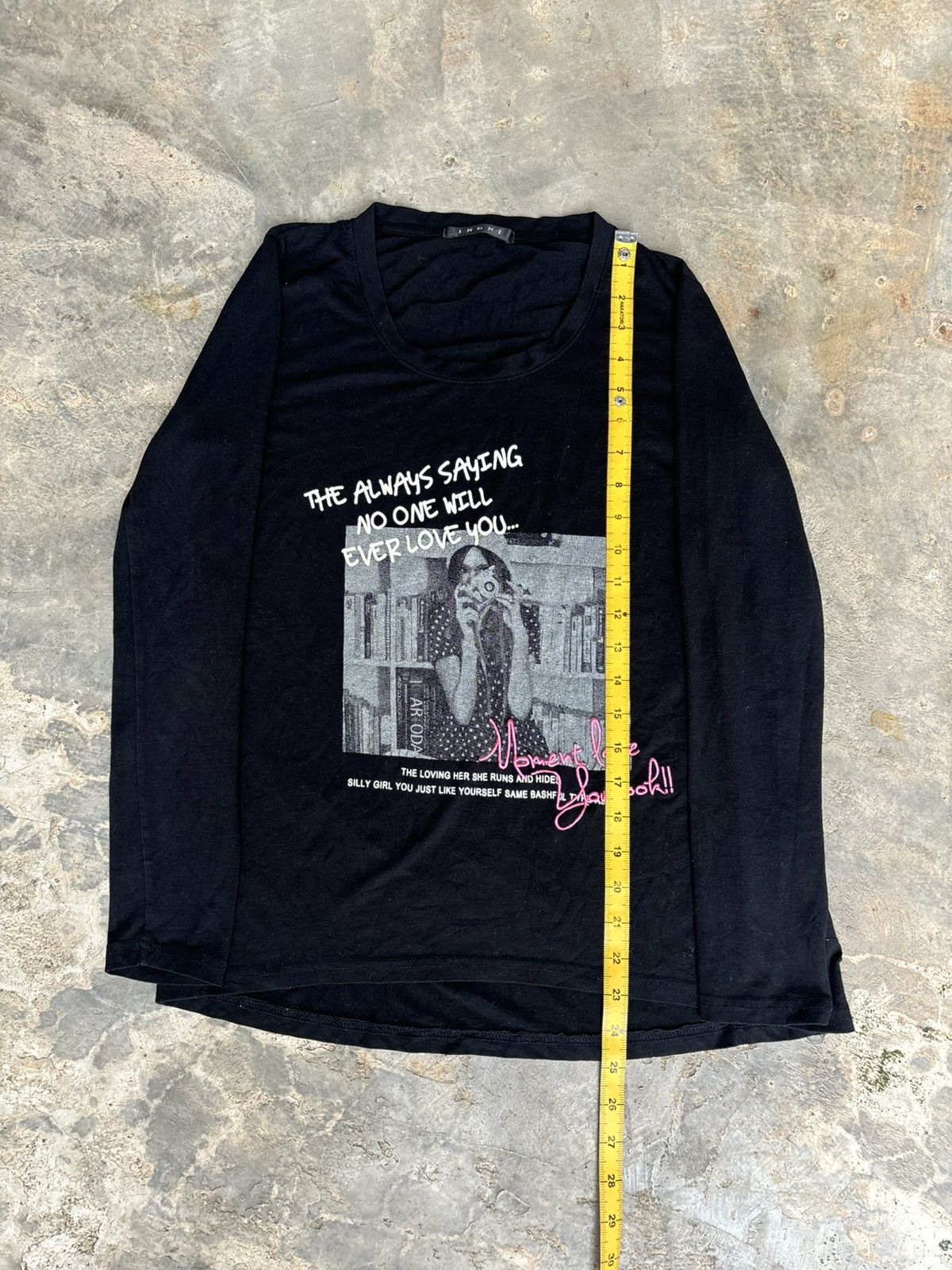 Hysteric Glamour × If Six Was Nine × Japanese Brand Y2k Ingni Photo tee Longsleeve Size US M / EU 48-50 / 2 - 9 Thumbnail
