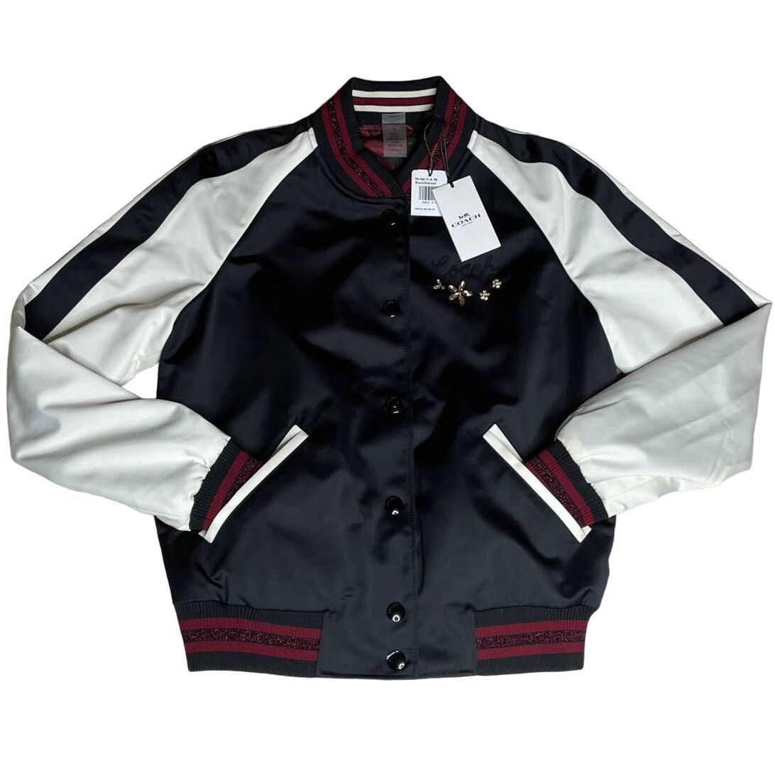 Coach Coach Reversible Tossed Peony Print Souvenir Jacket XS Size US XS / EU 42 / 0 - 8 Thumbnail