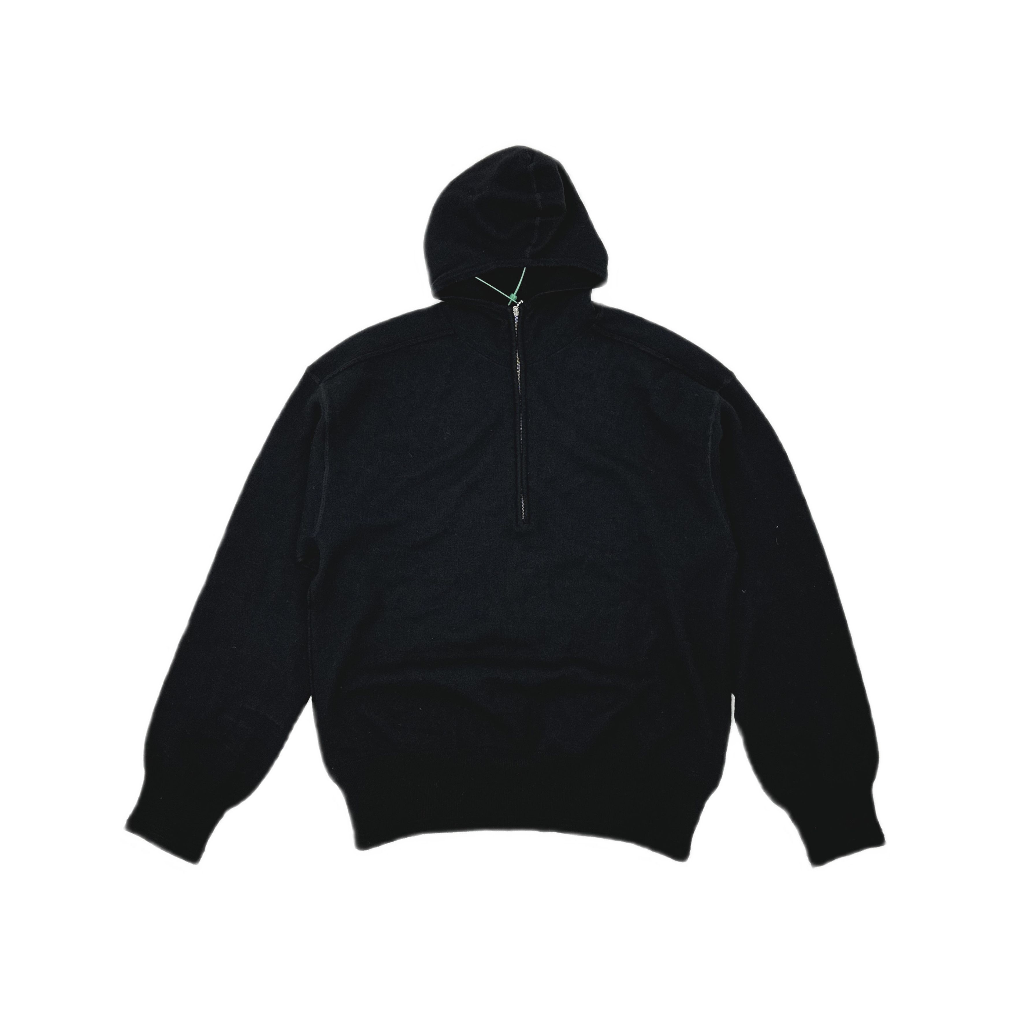 Burberry Burberry Wool Half-Zip Hoodie Size XL Size US XL / EU 56 / 4 - 1 Thumbnail