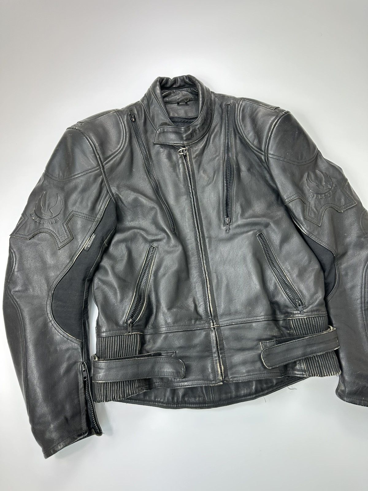 Belstaff Belstaff Motorcycle Black Leather Heavyweight Jacket Black Size US M / EU 48-50 / 2 - 6 Thumbnail