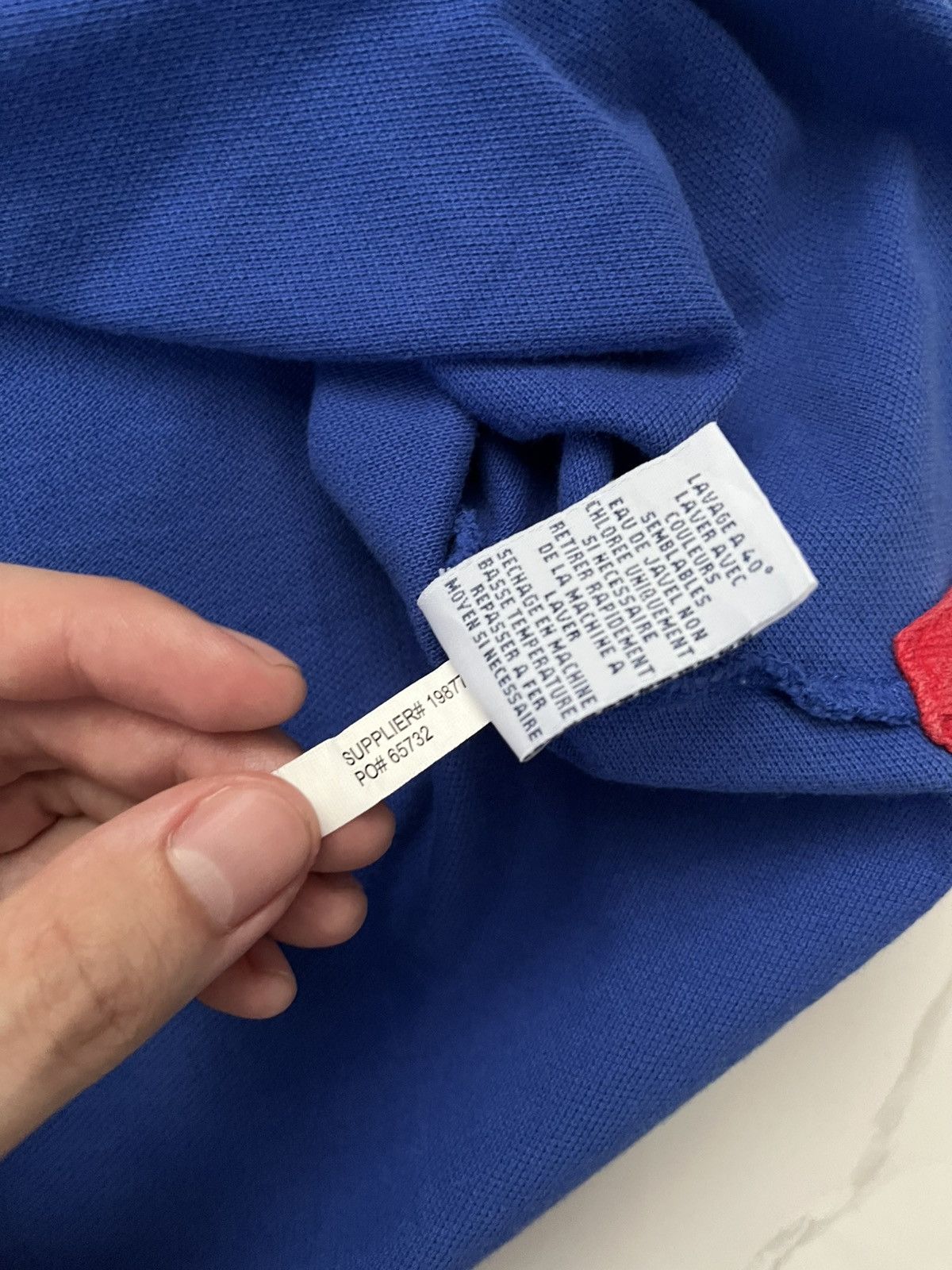 Polo Ralph Lauren 90’s POLO RALPH LAUREN RETRO BIG LOGO RARE POLO TEE Y2K Size US L / EU 52-54 / 3 - 8 Thumbnail