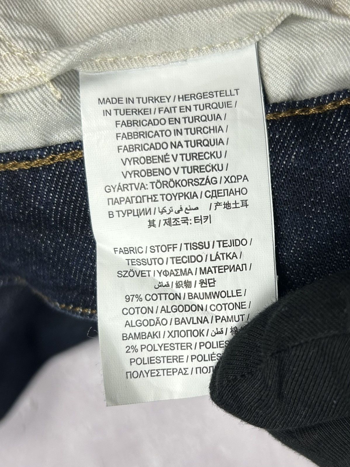 Gant GANT Regular Fit Dark Blue Jeans W36 L34 Size US 36 / EU 52 - 10 Thumbnail