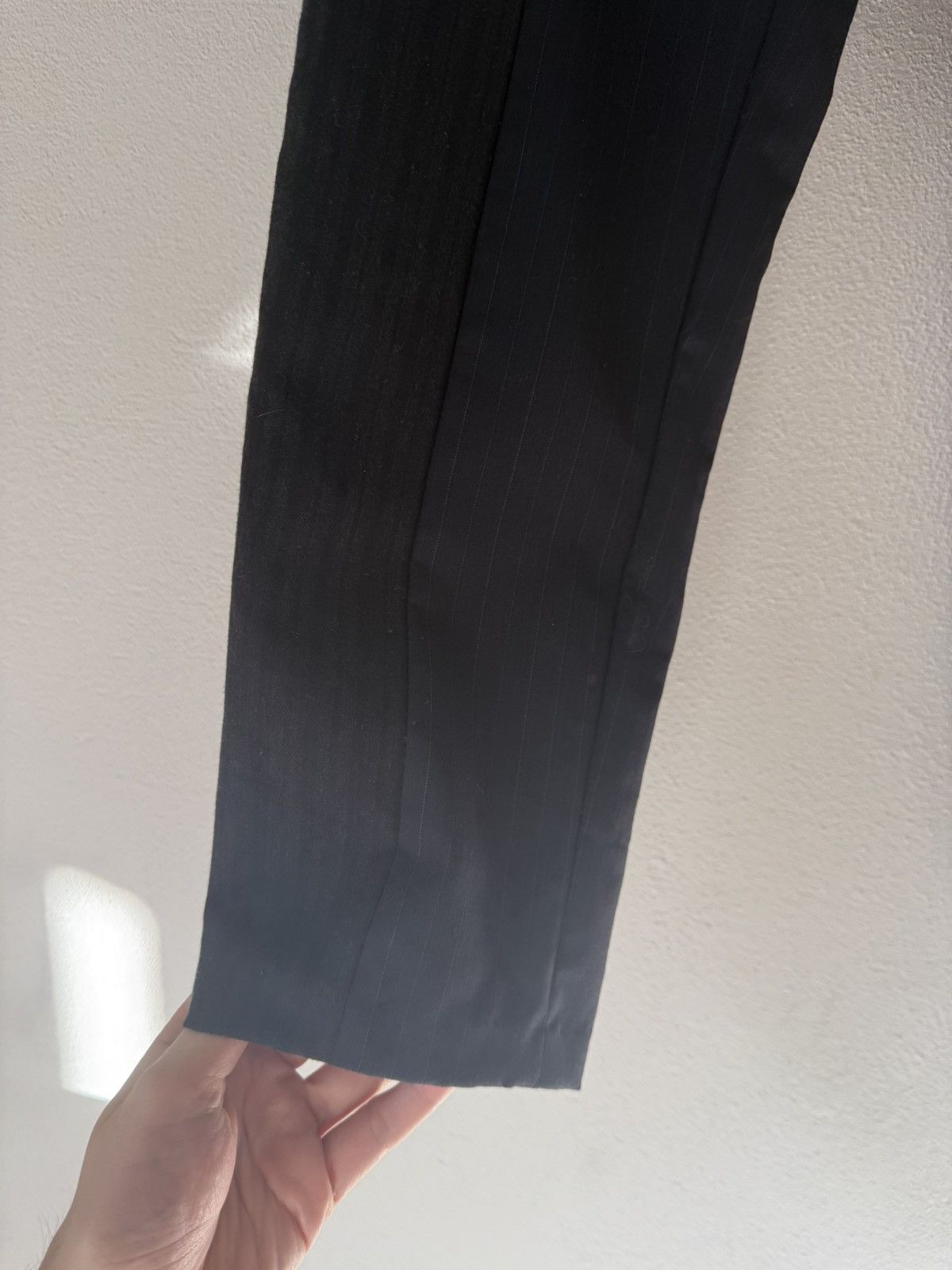 H&M × Maison Margiela H&M x Maison Martin Margiela Pinstripe Wool Trousers Size US 32 / EU 48 - 5 Thumbnail