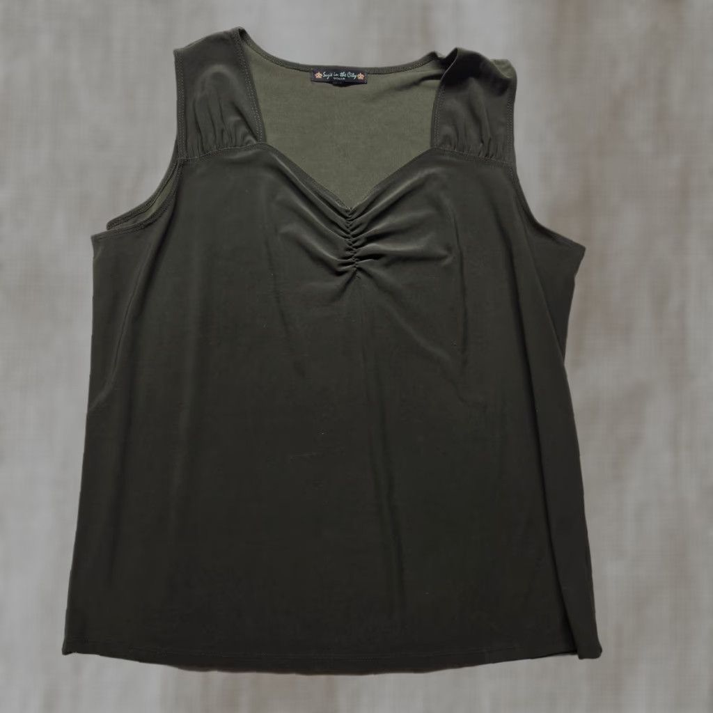 Vintage Sugie In The City Shirt Tank Top Black L Womens Large Lightweight Stretch Size L / US 10 / IT 46 - 1 Thumbnail