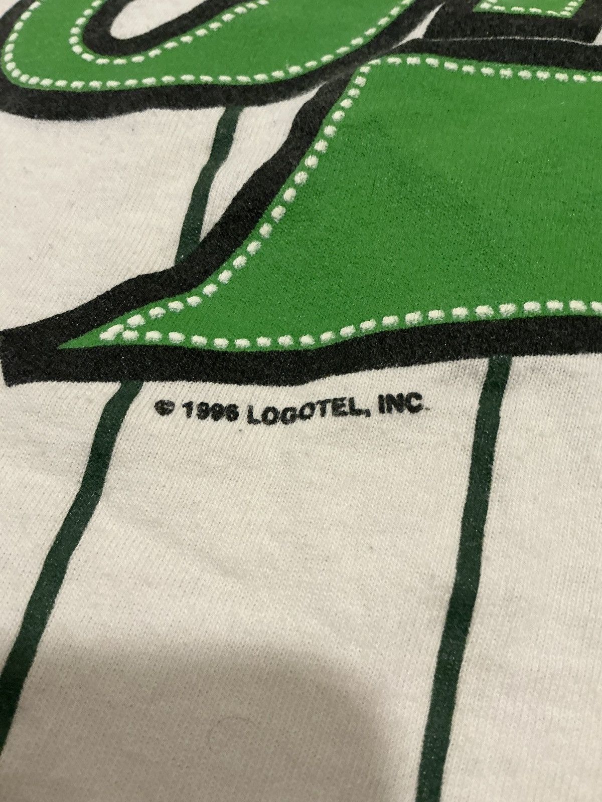 Vintage 1996 LogoTel Alien Invaders Baseball Jersey Shirt Size XL Size US XL / EU 56 / 4 - 3 Thumbnail
