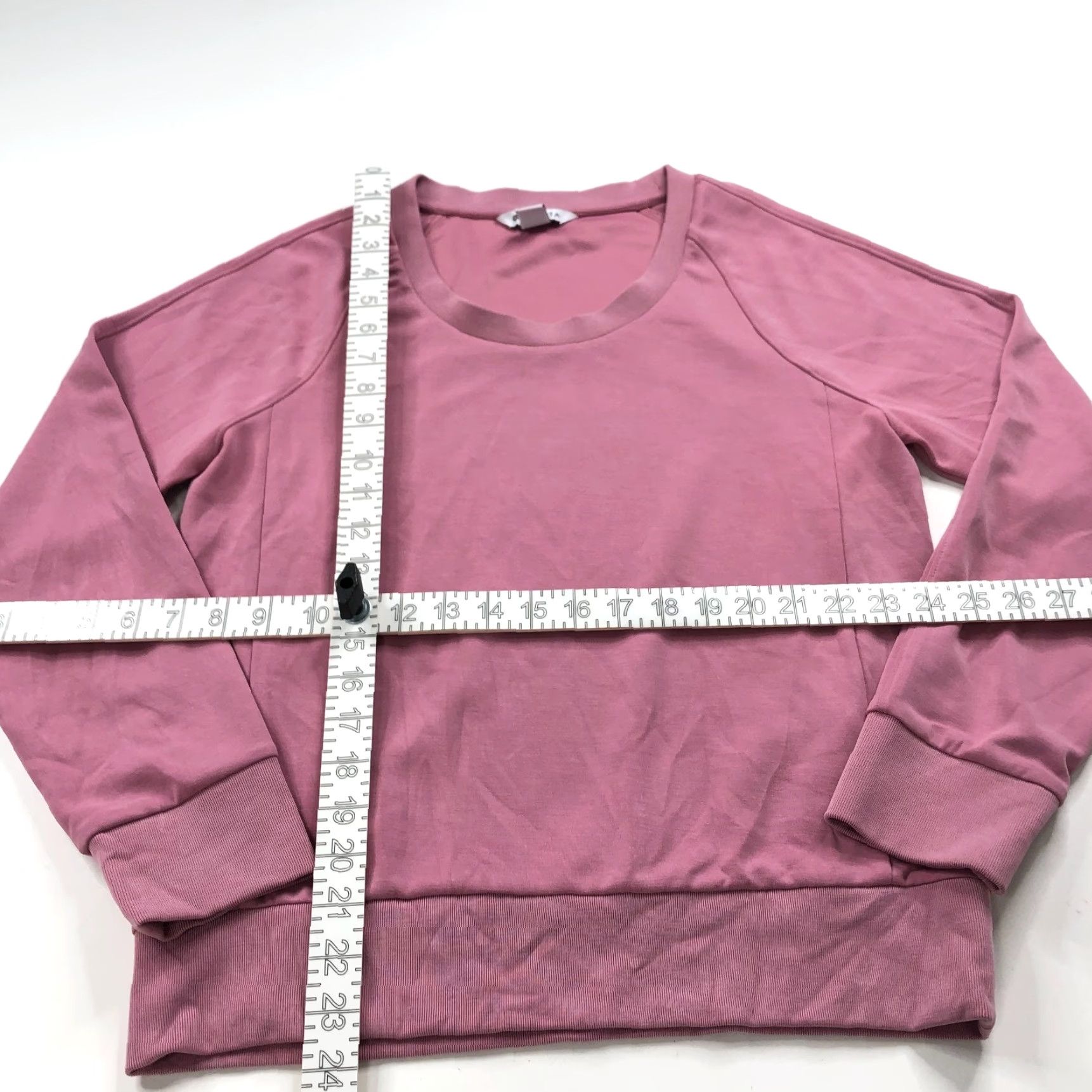 Athleta Athleta Seasoft Scoop Neck XS Pullover Sweater Pink MINT 982334 Size XS / US 0-2 / IT 36-38 - 2 Thumbnail