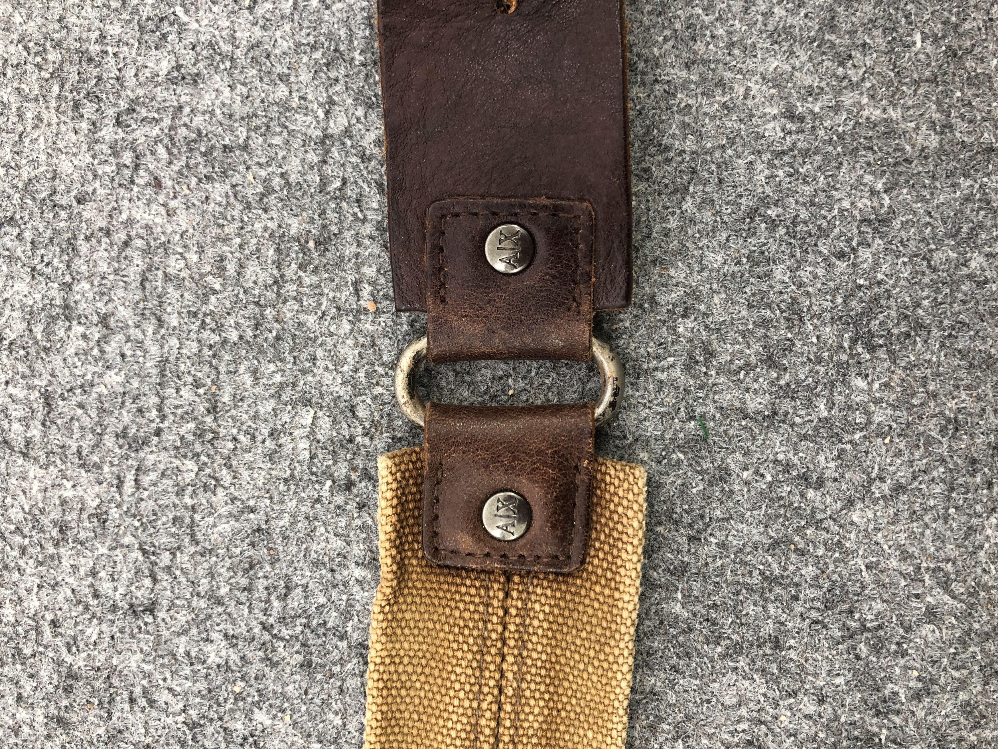 Armani Exchange Vintage Armani Exchange Leather Belt B0043 Size ONE SIZE - 8 Thumbnail