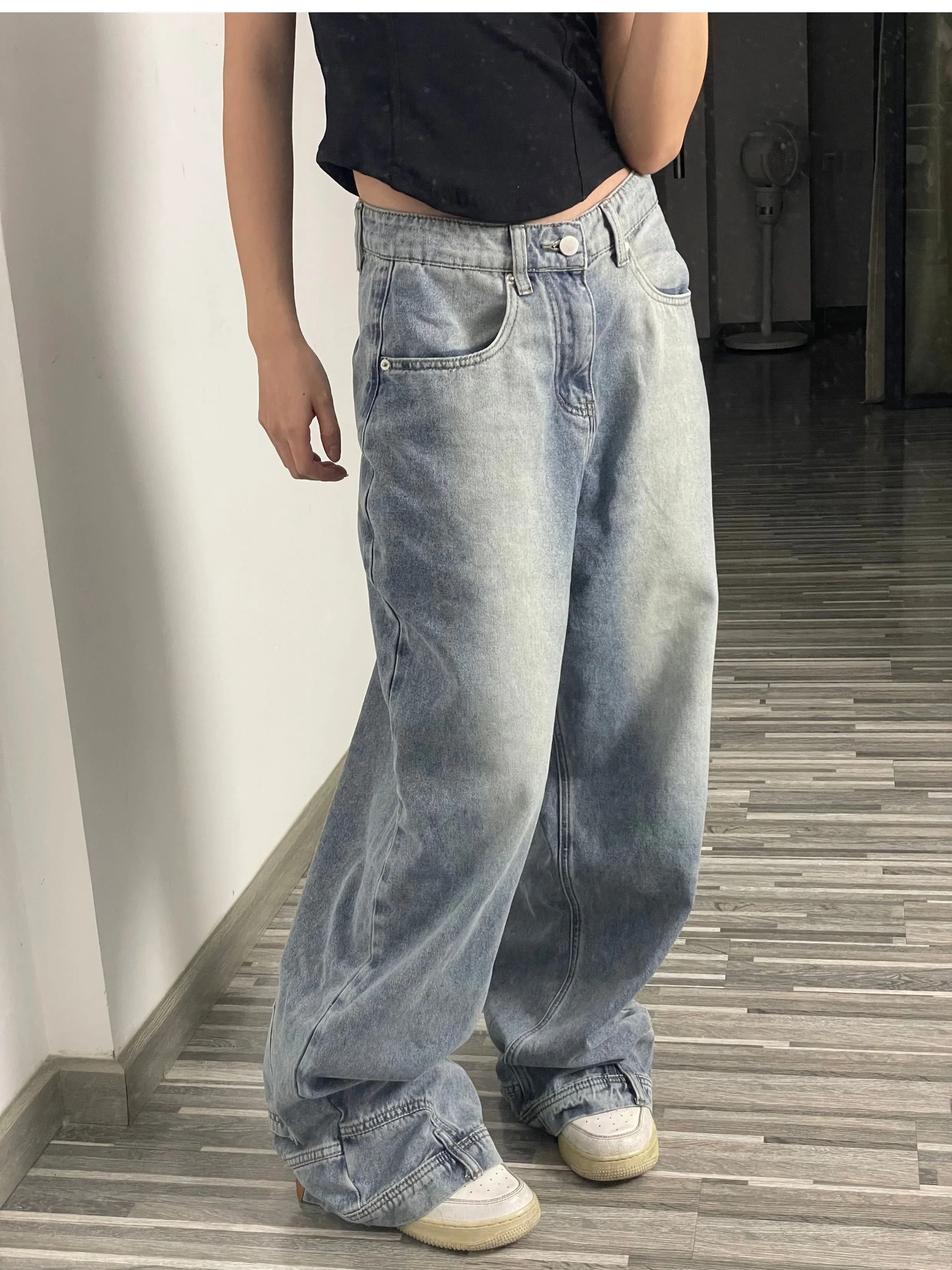 Japanese Brand Retro Baggy Jeans Size 30" / US 8 / IT 44 - 3 Thumbnail