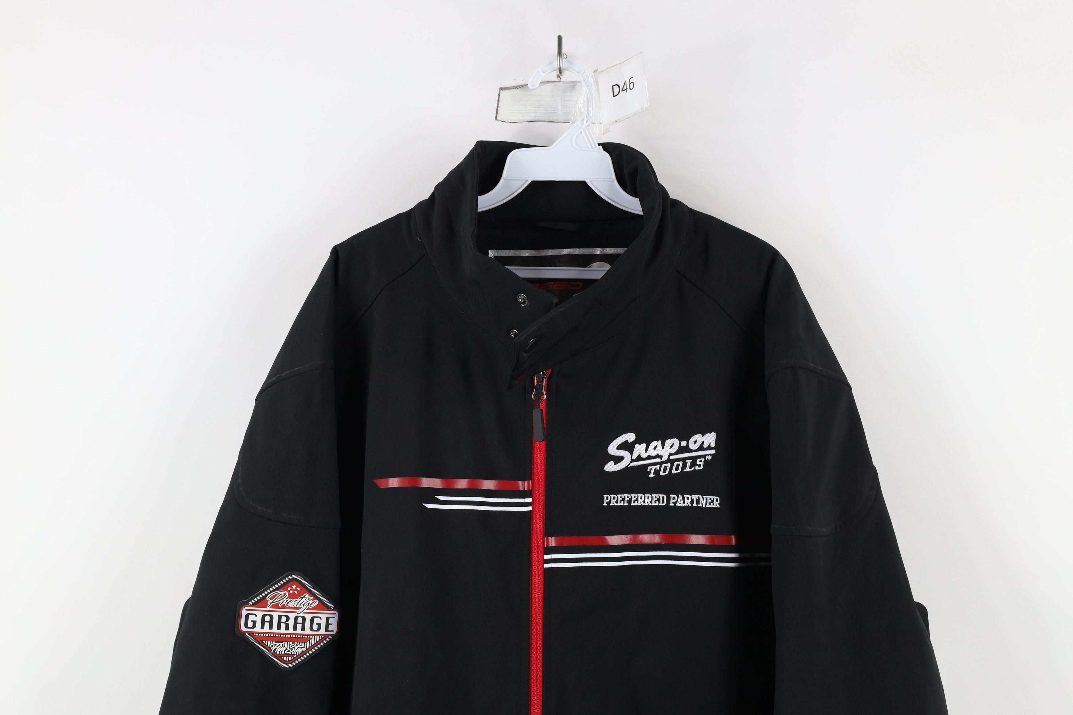 Vintage Snap On Tools Partner Prestige Garage Soft Shell Jacket Size US XXL / EU 58 / 5 - 2 Thumbnail