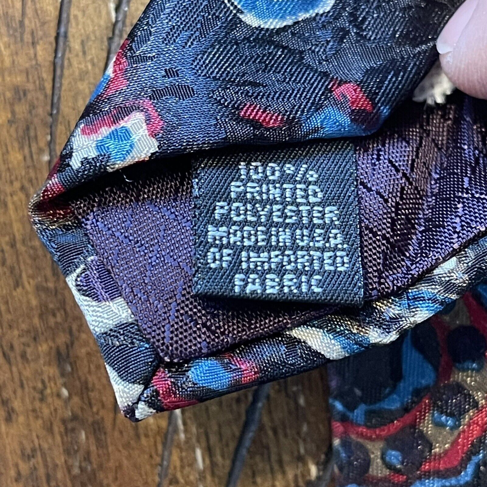 Dior Vtg Christian Dior Monsieur Abstract Paisley Print 54" 3.75" Size ONE SIZE - 6 Thumbnail