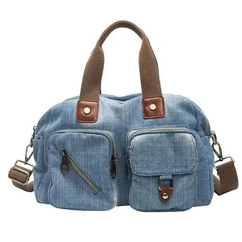 Other Casual Tote Bag Light Blue Denim Size ONE SIZE - 1 Thumbnail