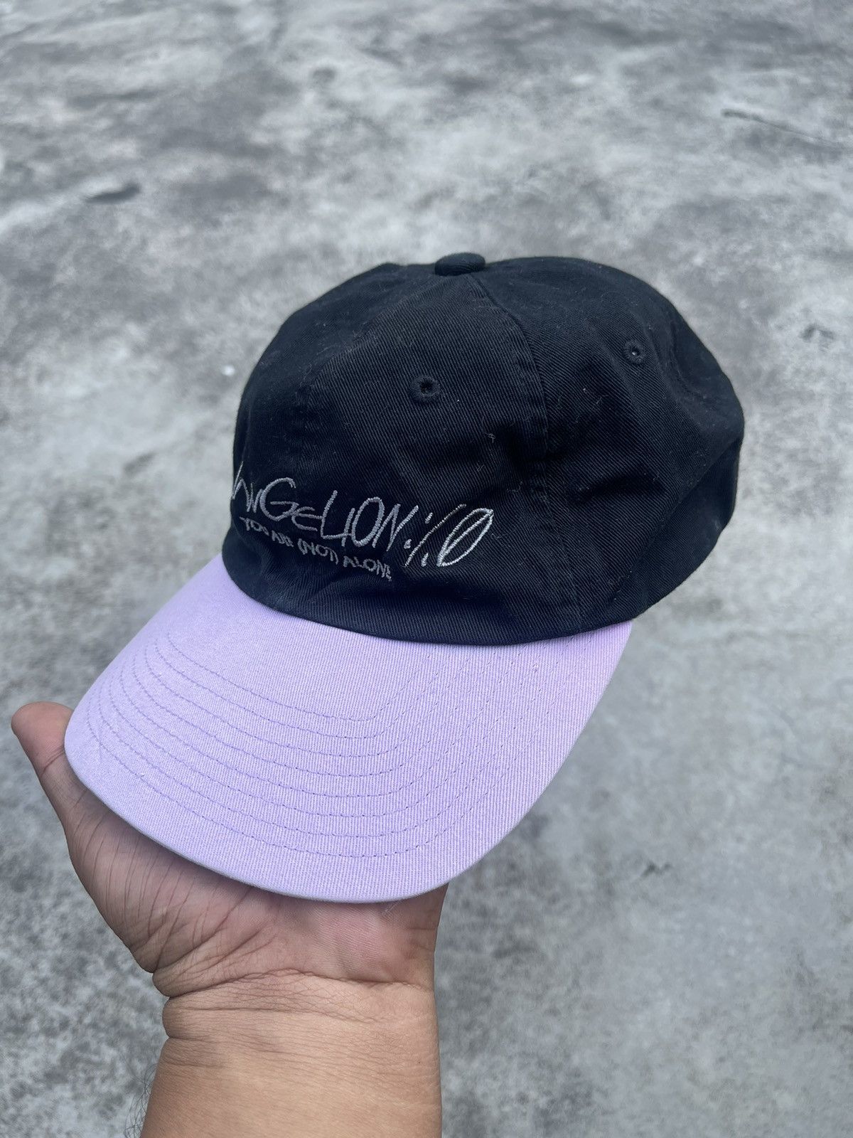 Japanese Brand × Vintage Vintage Evangelion Cap Size 58cm Asuka Rei Ayanami Shinji OG Size ONE SIZE - 4 Thumbnail