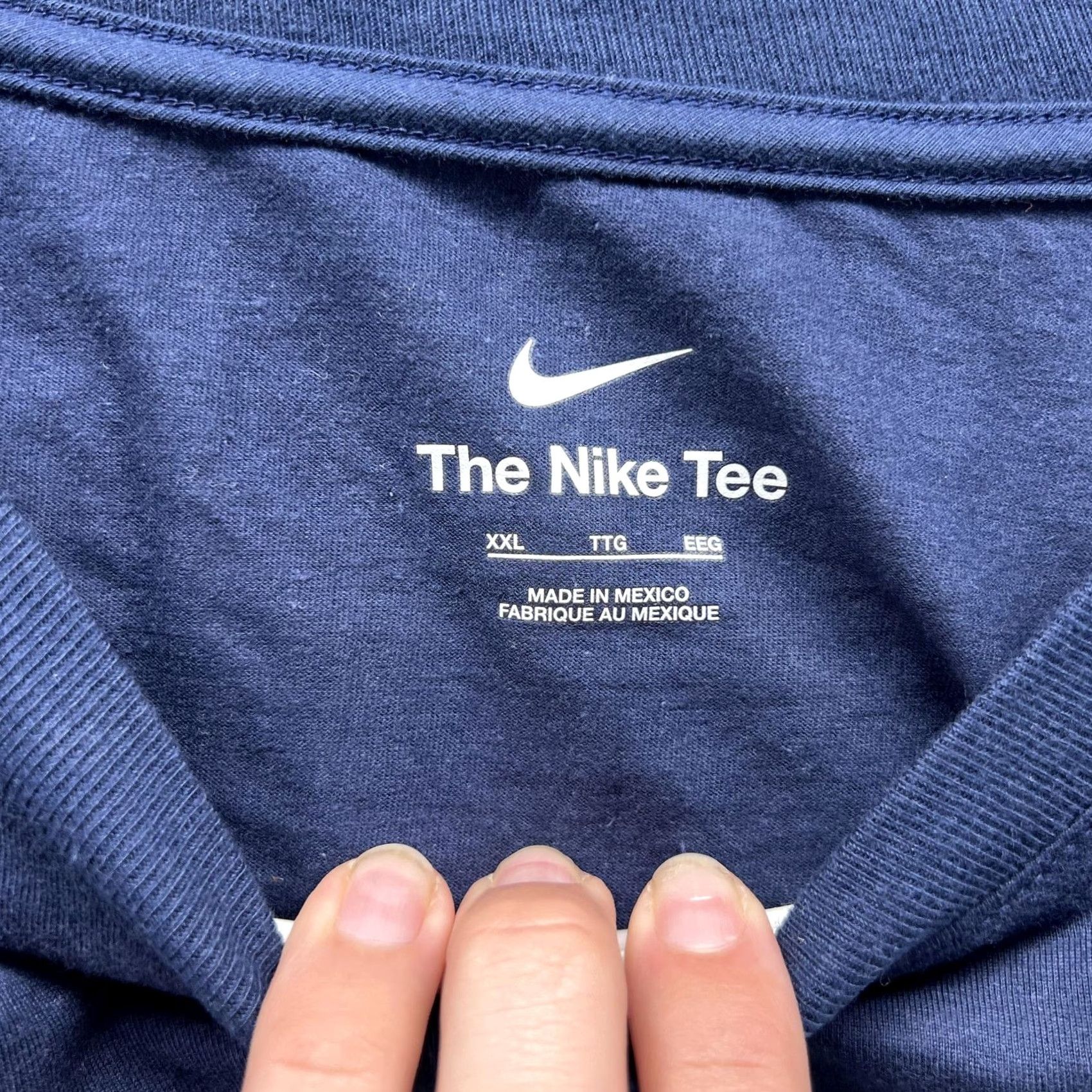 Nike Nike Shirt Mens 2XL Blue Baseball Logo Graphic Long Sleeve Tee Size US XXL / EU 58 / 5 - 5 Thumbnail