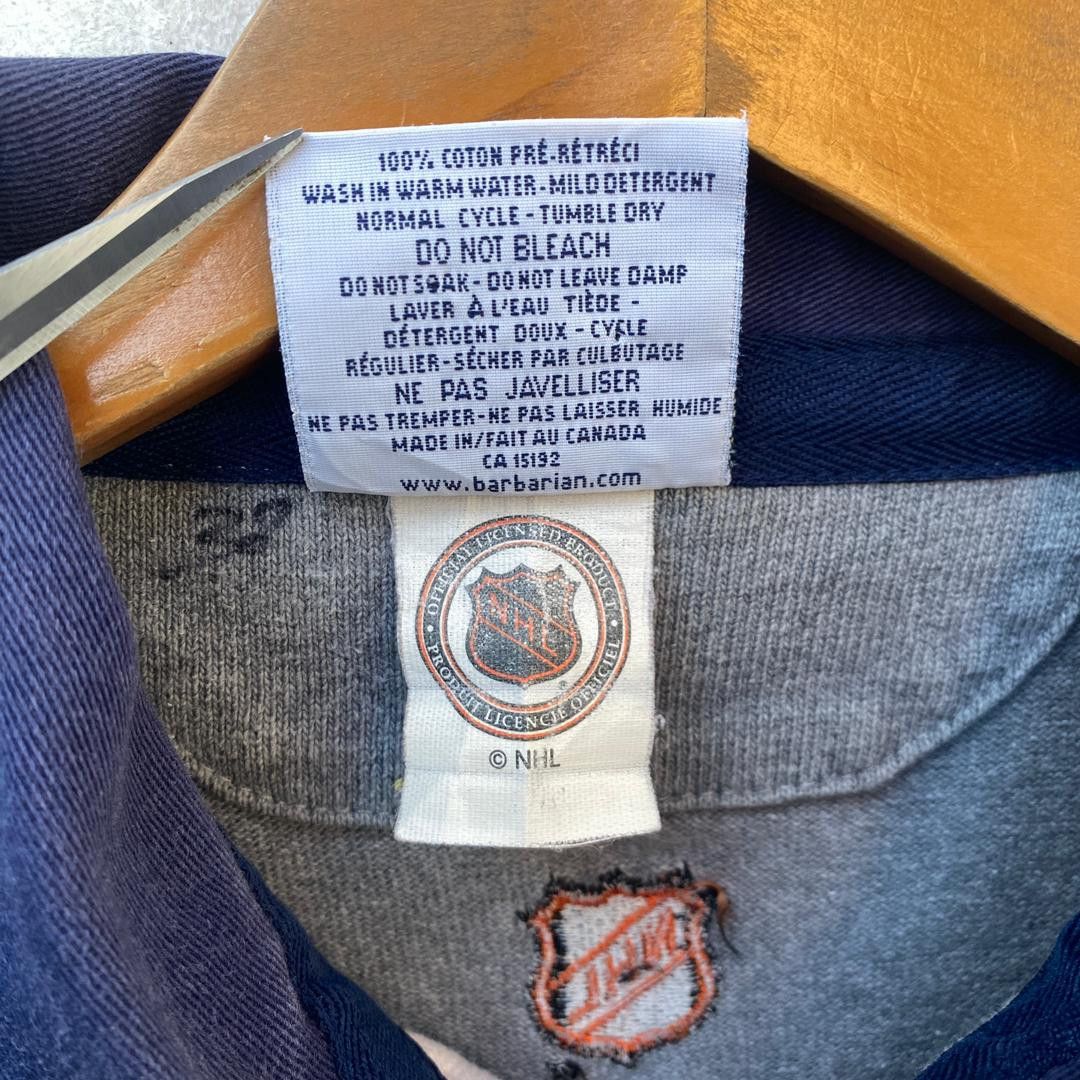 Barbarian × NHL × Vintage VINTAGE TORONTO MAPLE LEAFS BARBARIAN RUGBY SHIRT Size US L / EU 52-54 / 3 - 5 Thumbnail