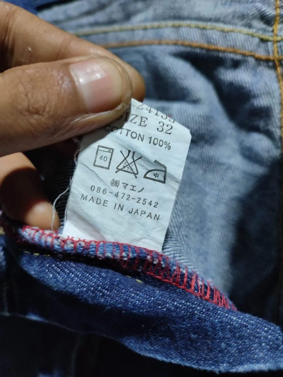 Other Eternal Japan Distressed Denim Pants Size US 32 / EU 48 - 14 Thumbnail