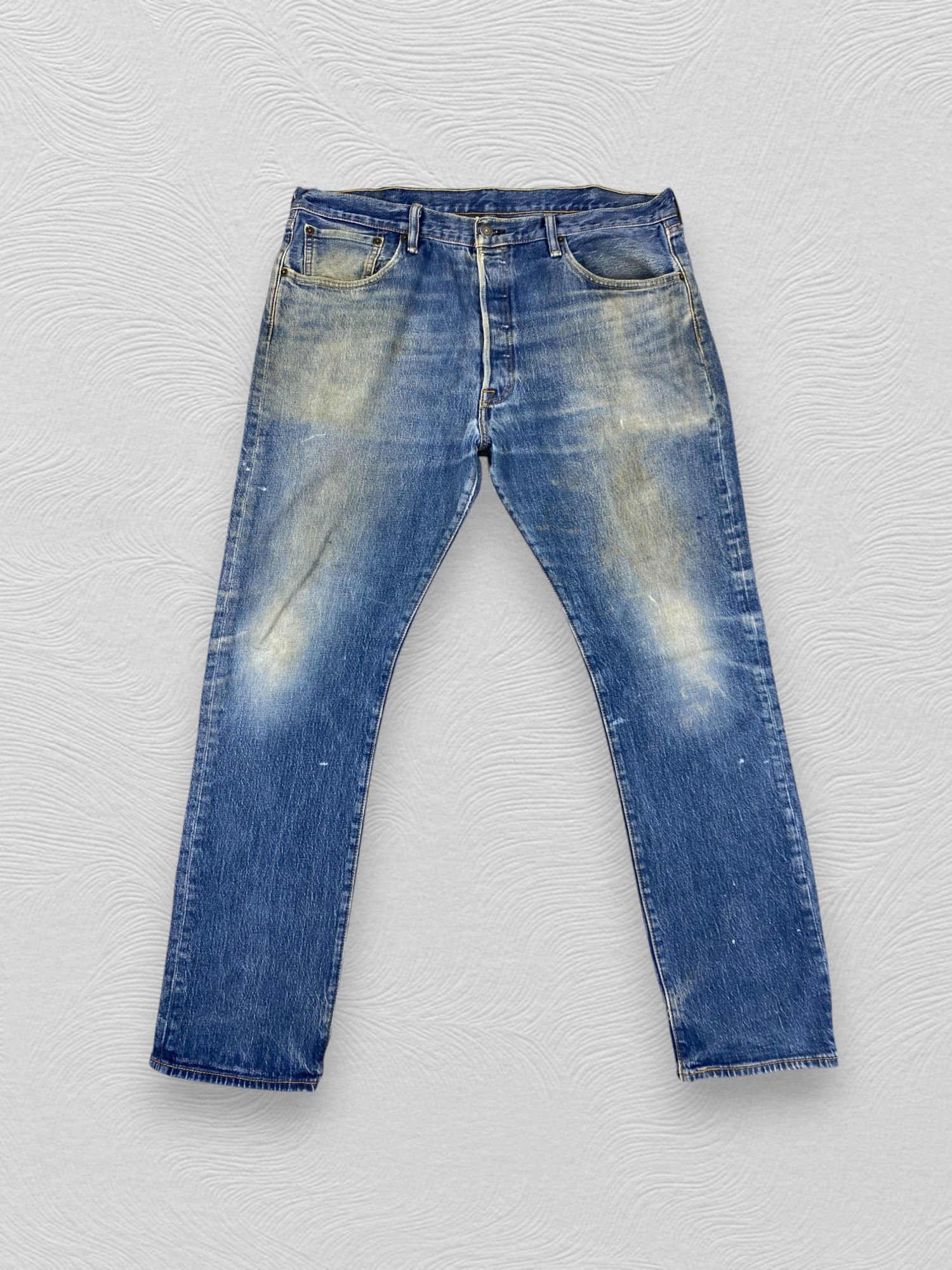 Levi's Dirty Blue Vintage Levi's 501 Jeans 38x32 Denim -JN1589 Size US 38 / EU 54 - 1 Thumbnail