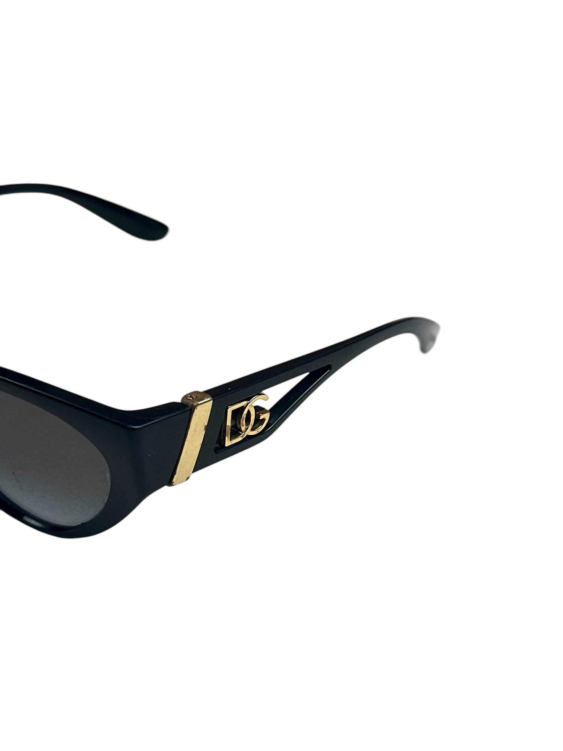 Dolce & Gabbana D&G Cateye Big Logos Sunglasses Size ONE SIZE - 6 Thumbnail