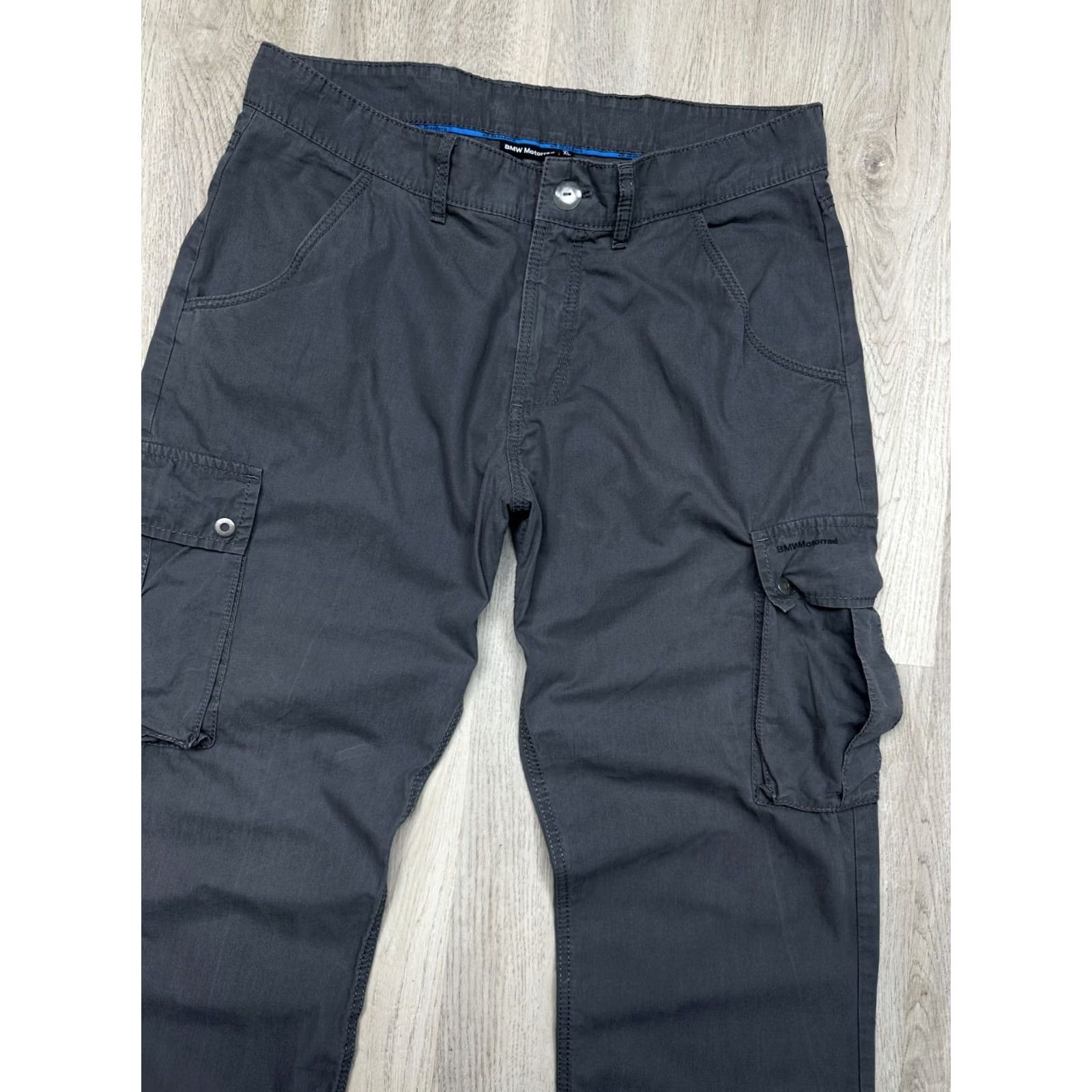 BMW BMW Motorrad Enduro Mens Cargo Pants XL Gray Cotton Logo Cargo Pants Mens XL Gray BMW Size US 36 / EU 52 - 2 Thumbnail