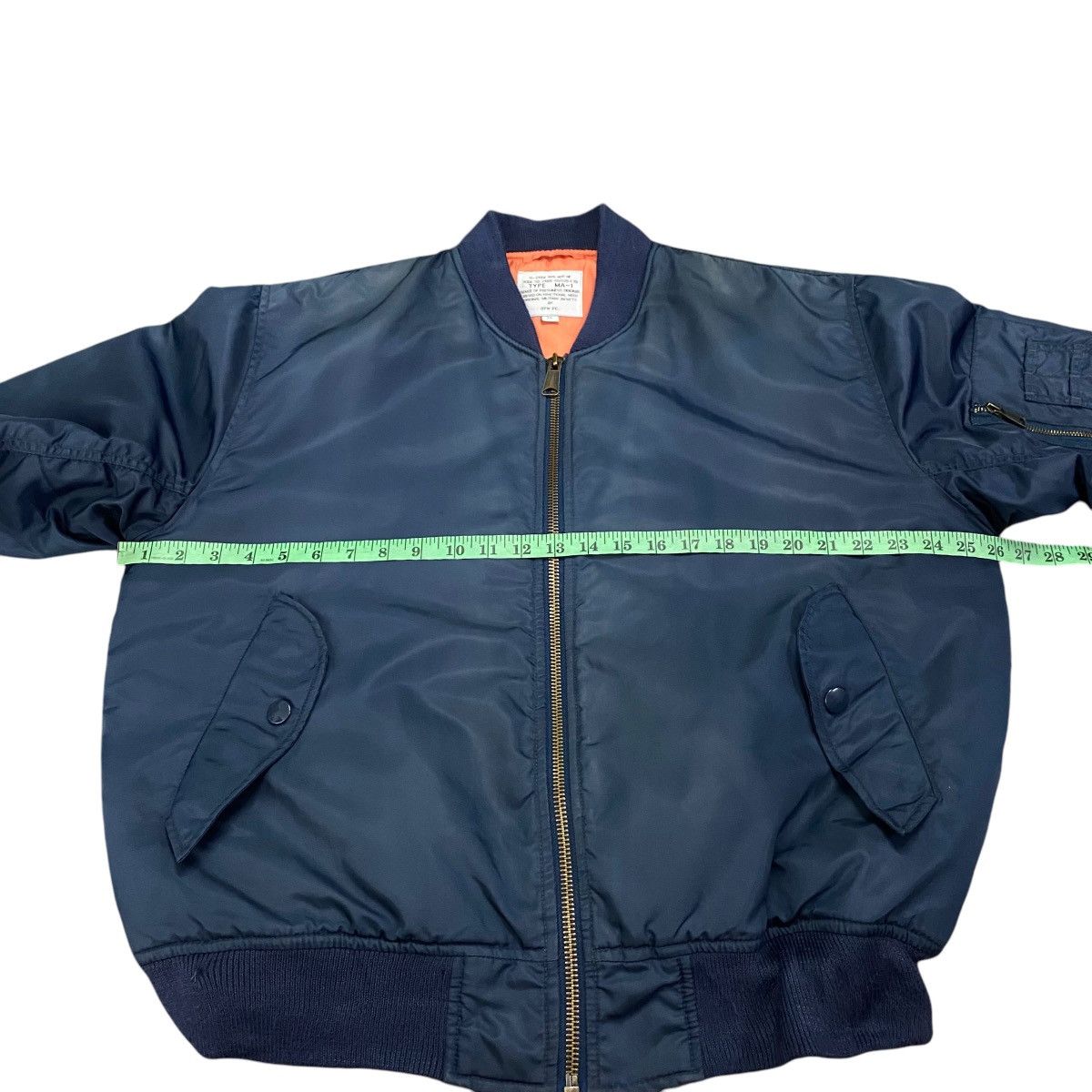 Other Type MA-1 Military Bomber Jacket L Size Navyblue Colour Size US L / EU 52-54 / 3 - 13 Thumbnail