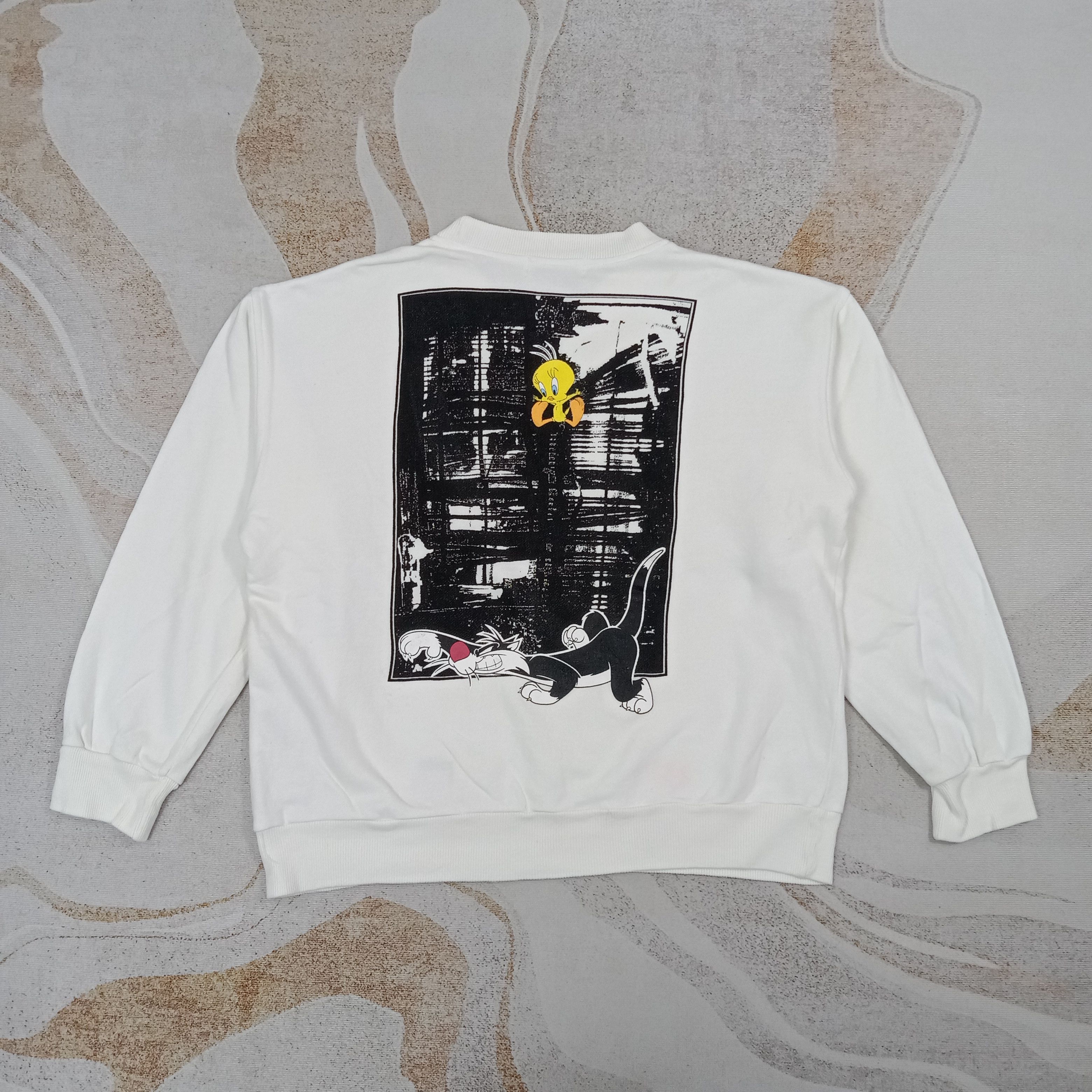 Warner Bros Warner Bros Looney Tunes Cartoons Sweatshirt C268N1 Size US L / EU 52-54 / 3 - 1 Thumbnail
