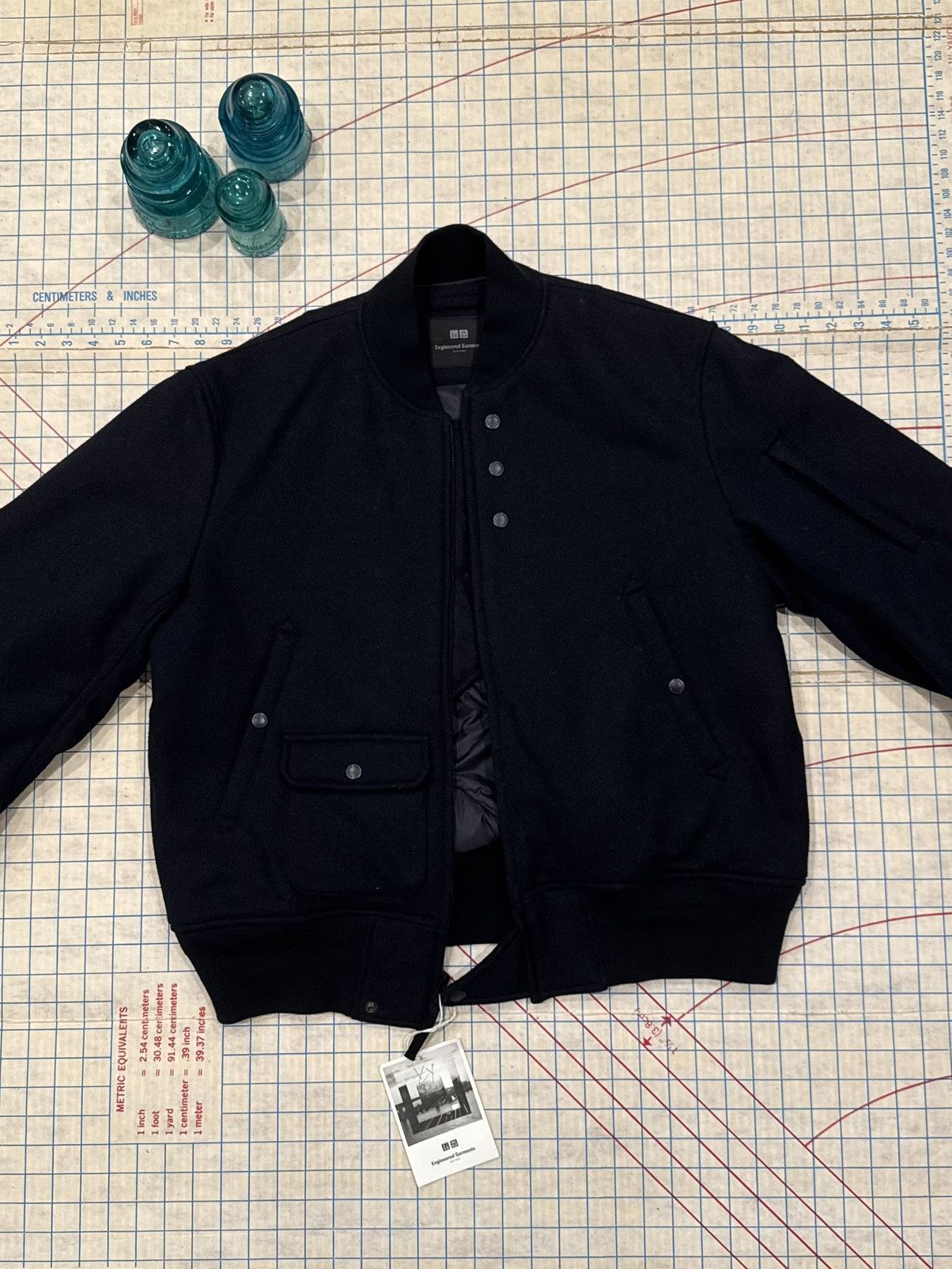Engineered Garments × Uniqlo NWT Uniqlo Engineered Garments Bomber Jacket Dark Navy Small Size US S / EU 44-46 / 1 - 3 Thumbnail
