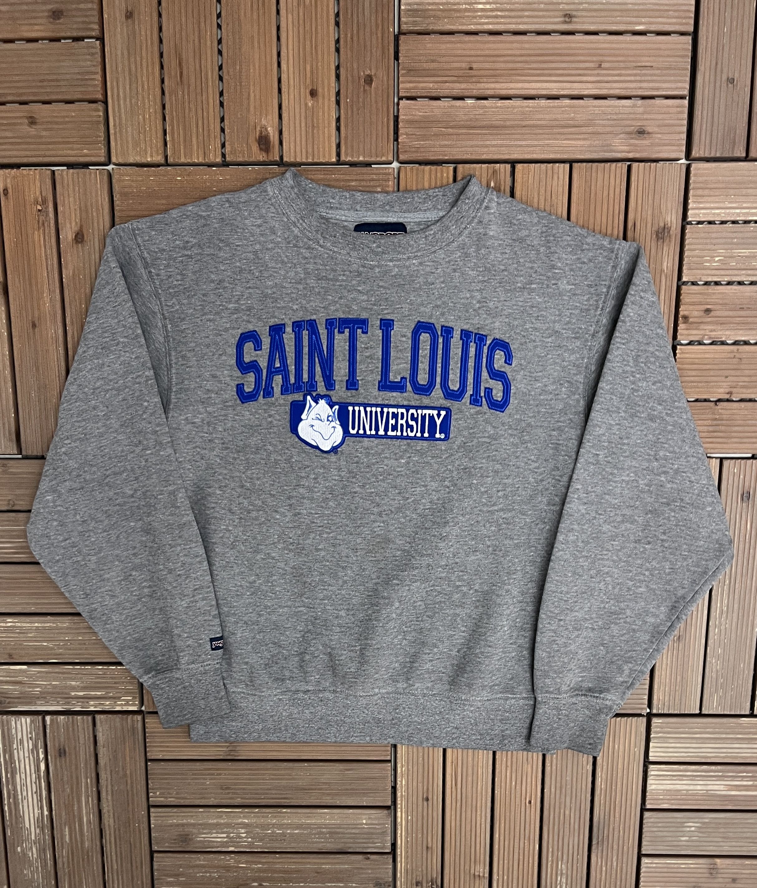 Vintage Saint Louis Billikens Vintage Grey Crewneck Sweater Size US S / EU 44-46 / 1 - 1 Thumbnail