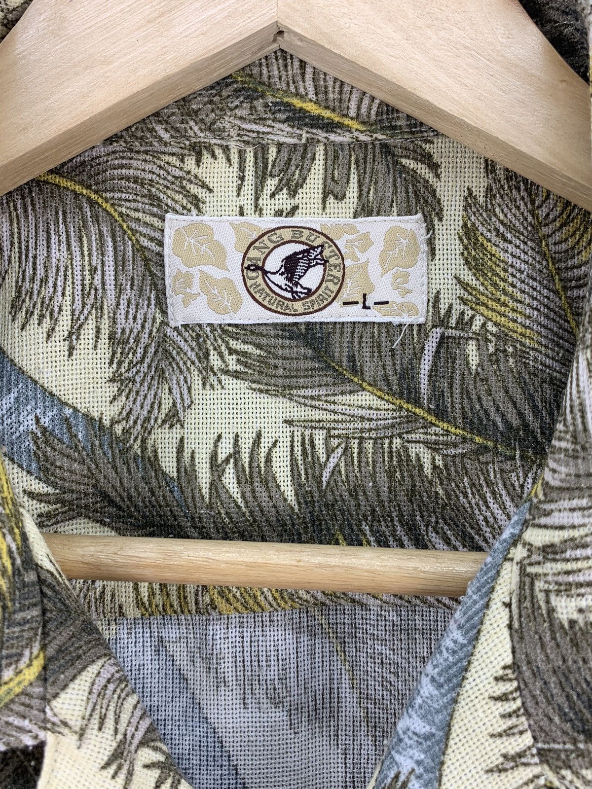 Japanese Brand Vintage Japanese Gang Buster Full Print Hawaiian Shirt Size US L / EU 52-54 / 3 - 3 Thumbnail