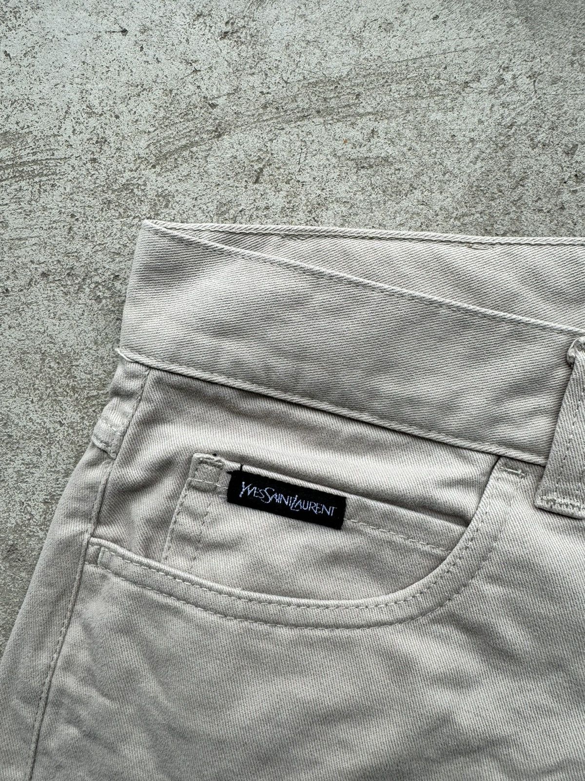 Vintage Vintage Yves Saint Laurent YSL Pant Luxury Hype Size US 32 / EU 48 - 7 Thumbnail