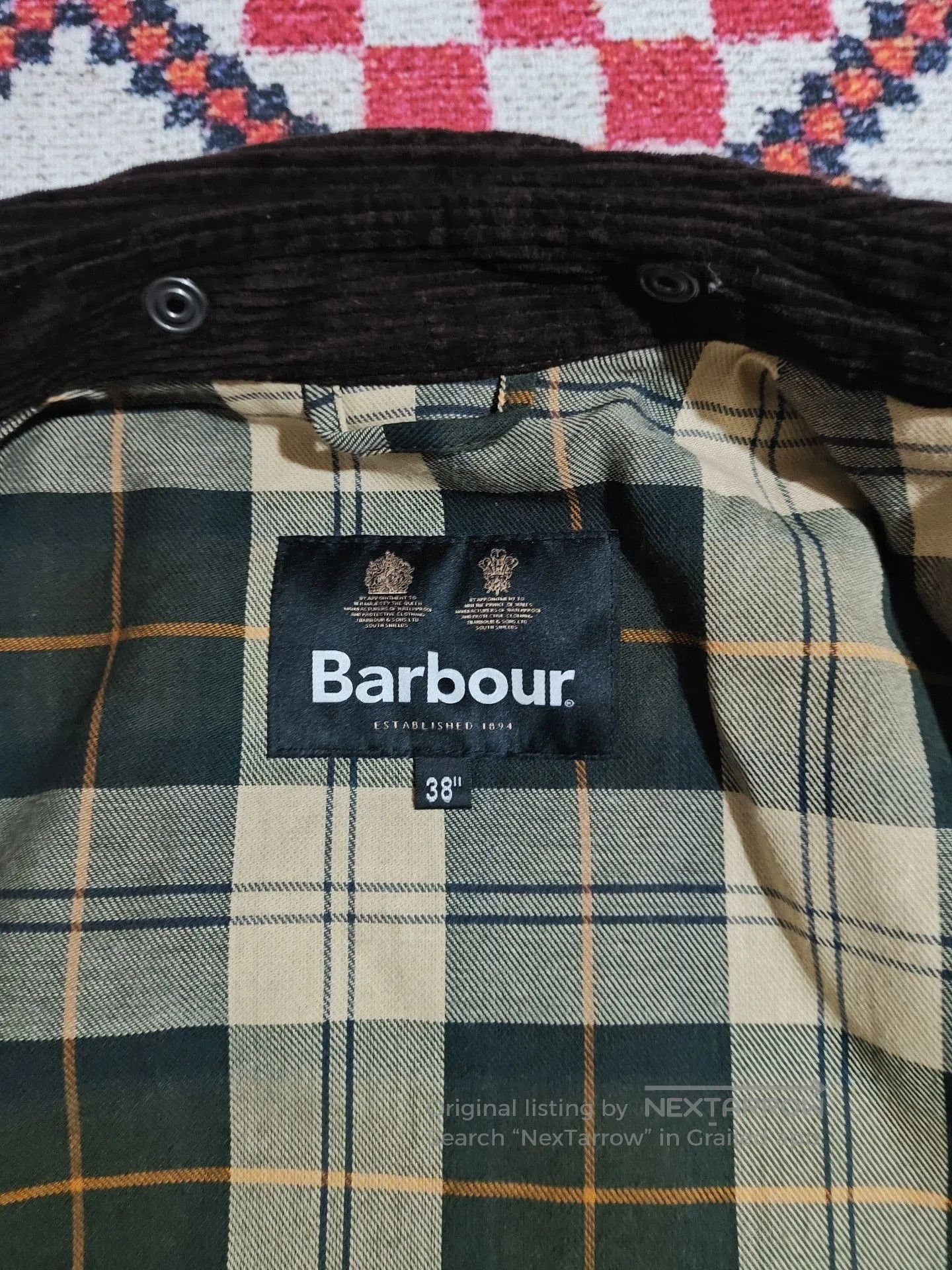 Barbour Barbour OS Transport APAC Wax Jacket. Size US M / EU 48-50 / 2 - 4 Thumbnail
