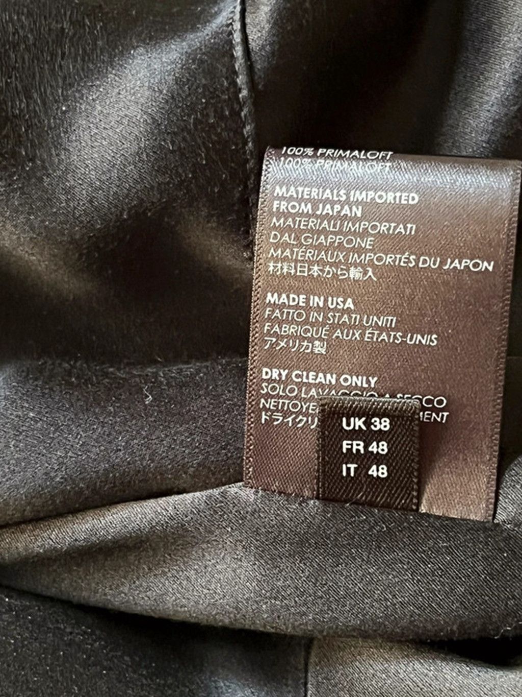 Amiri Amiri Black Silk Bomber Jacket Size US M / EU 48-50 / 2 - 16 Thumbnail