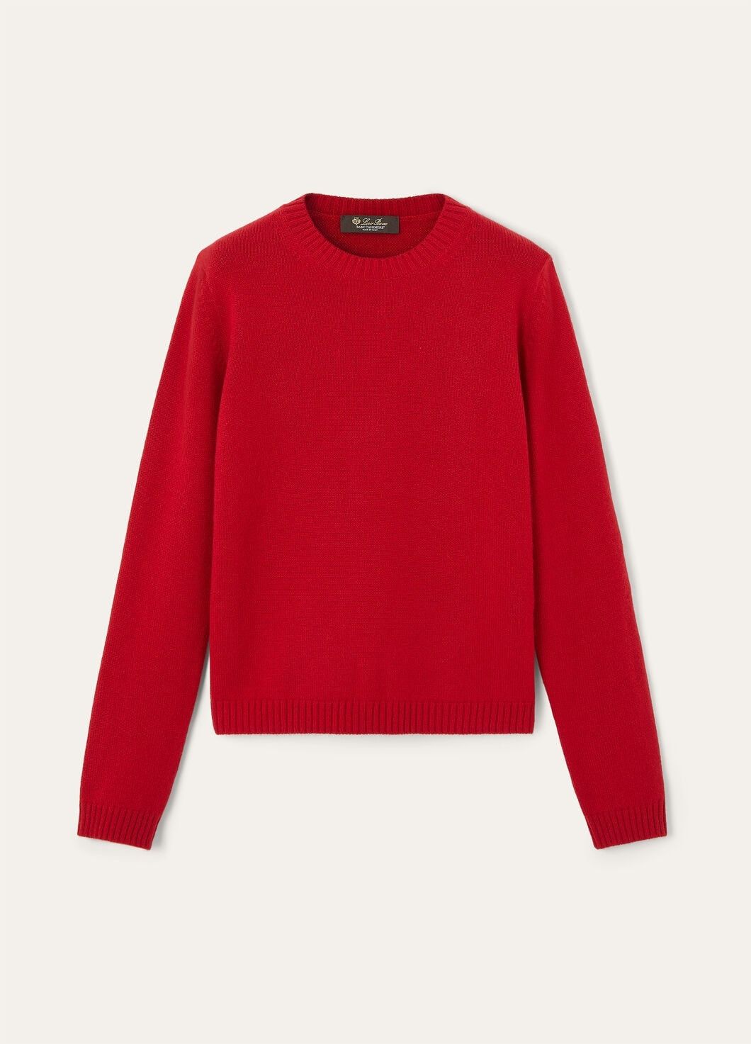 Loro Piana o1w1db10825 FAM5162 Parksville Crewneck Sweater in Red Size L / US 10 / IT 46 - 1 Thumbnail