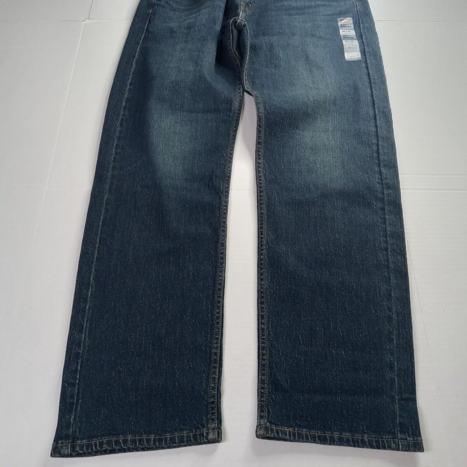 Levi's Levi's 505 Regular Jeans Men's 38x32 Blue Straight Leg Size US 38 / EU 54 - 3 Thumbnail