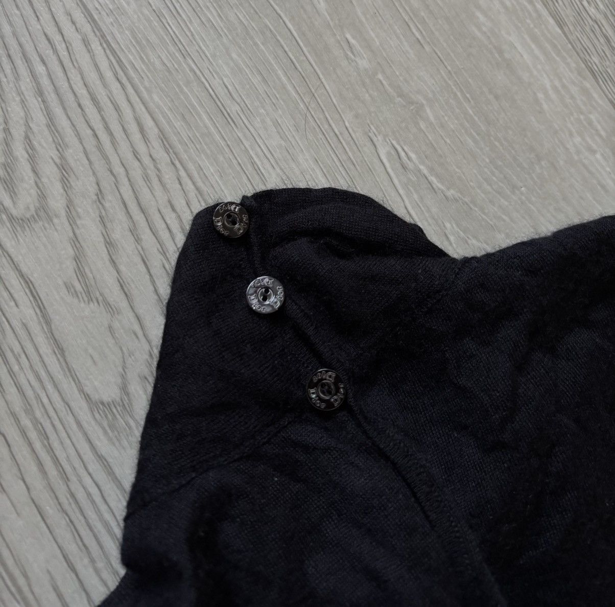 Christian Dior Monsieur × Vintage Vintage Christian Dior Paris Wool Blouse Size S / US 4 / IT 40 - 4 Thumbnail