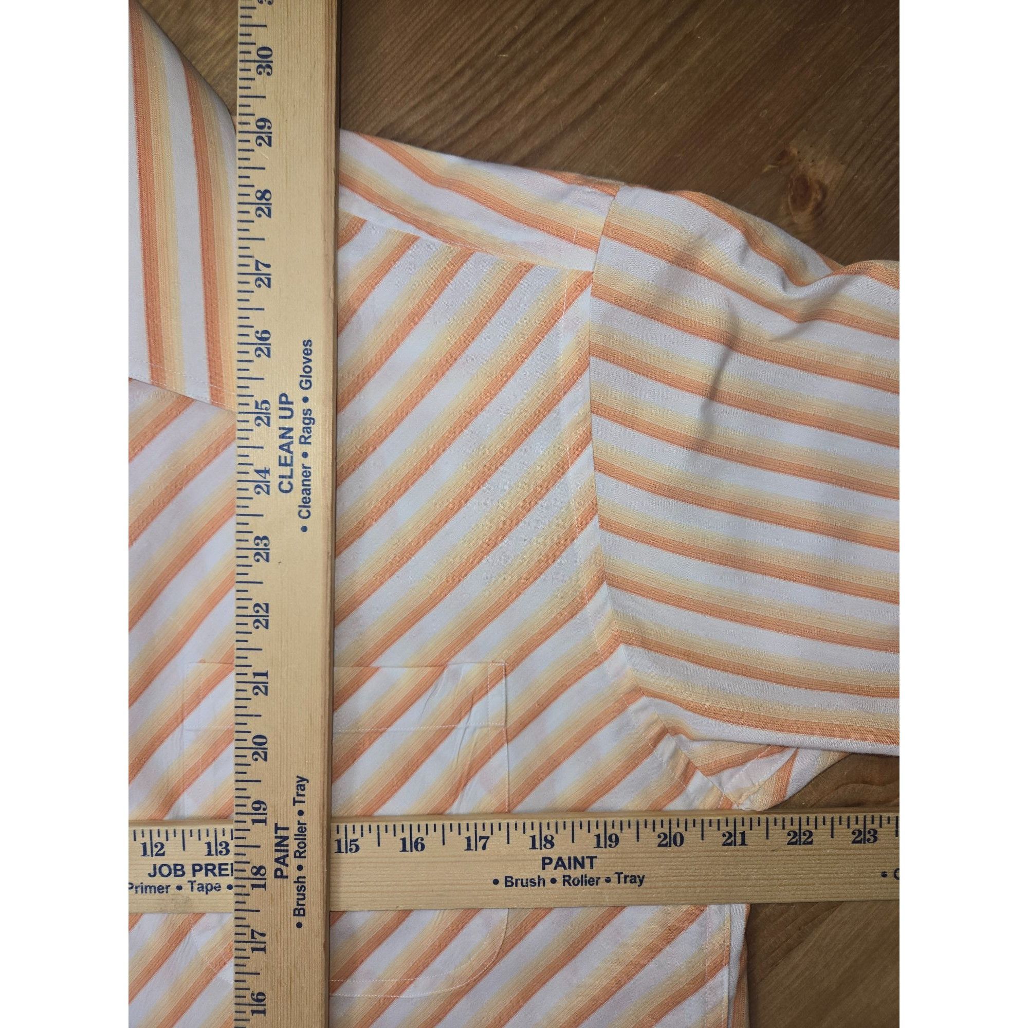 Other Giorgio Ebenni Mens Short Sleeve Striped Shirt Medium Size US M / EU 48-50 / 2 - 6 Thumbnail