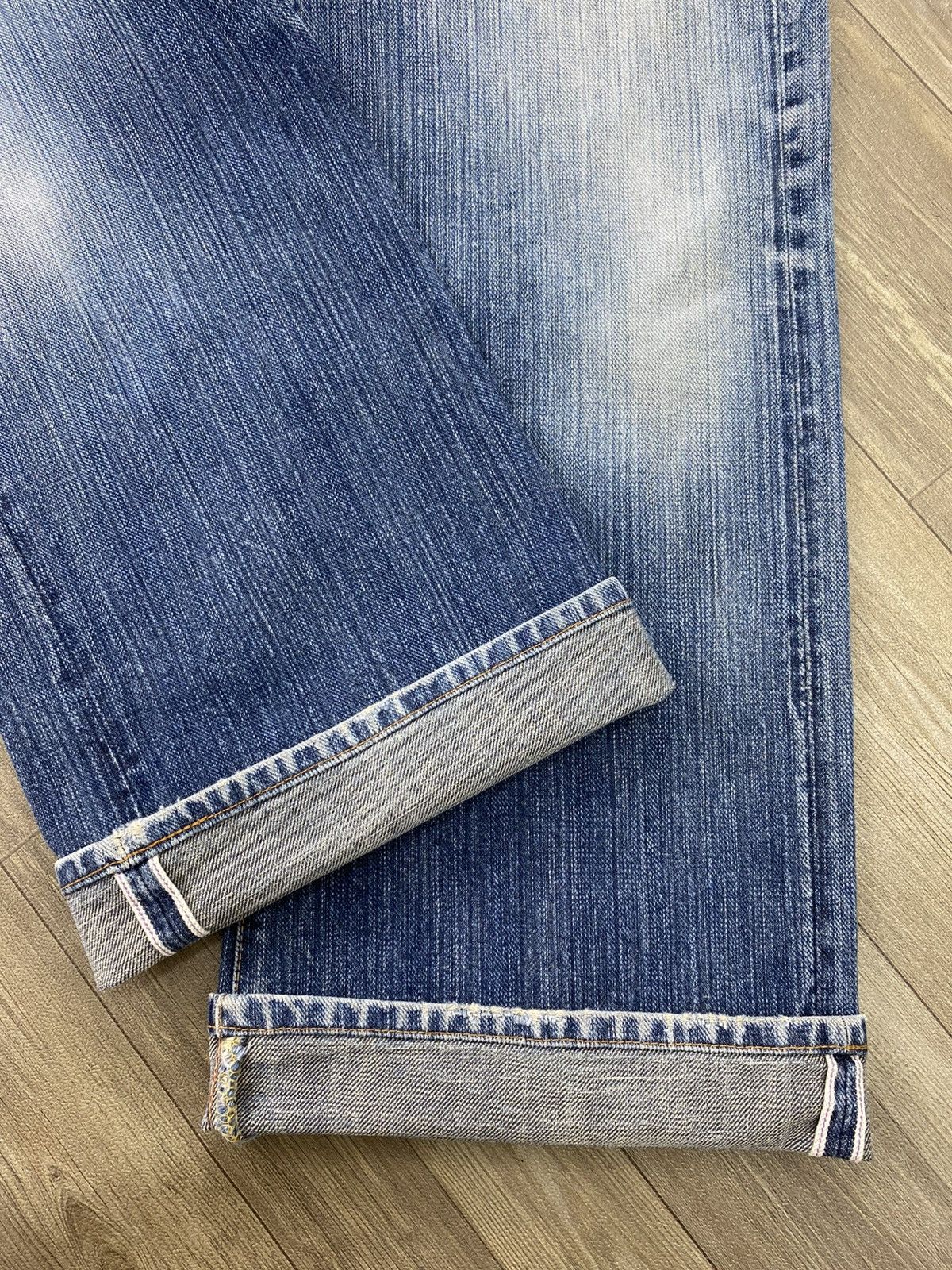 Studio D'Artisan 🇯🇵Vintage Studio D’artisan Japan Selvedge Distressed Jeans Size US 28 / EU 44 - 11 Thumbnail