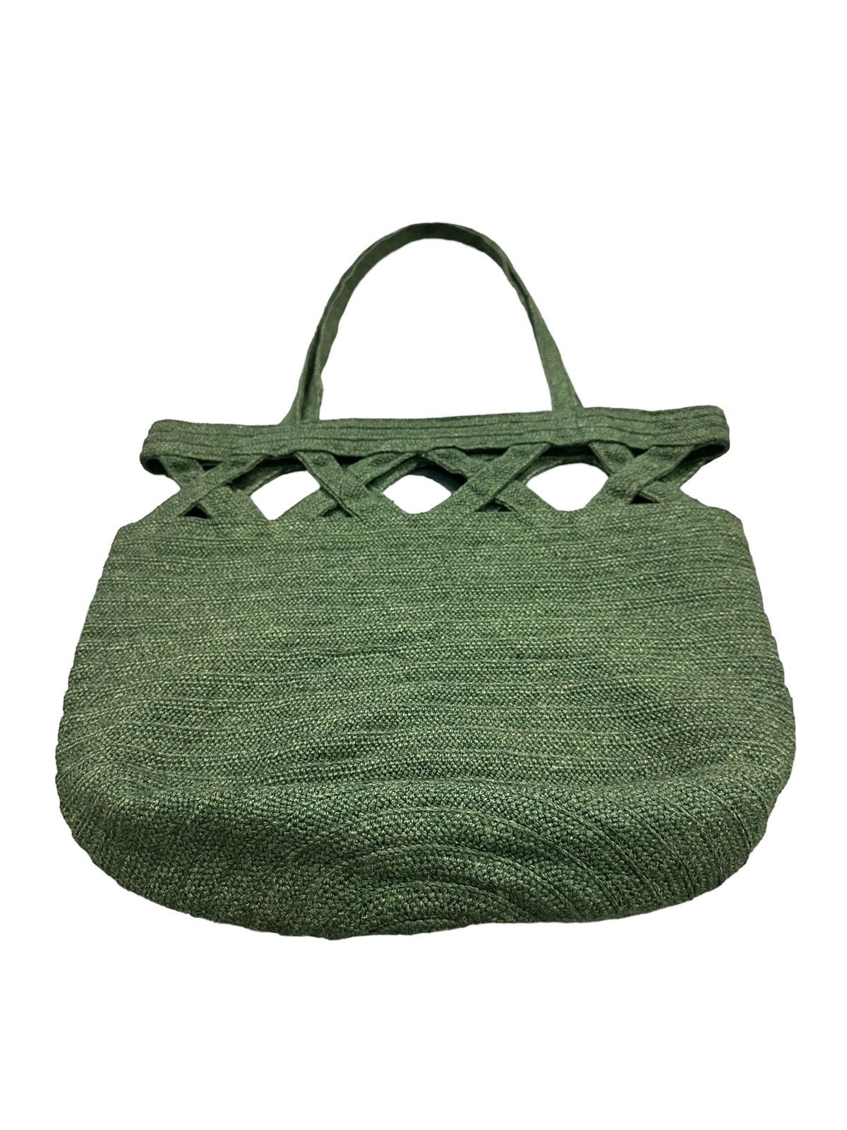 RARE ISSEY SPORT ISSEY MIYAKE CROCHET LONG SHOULDER BAG