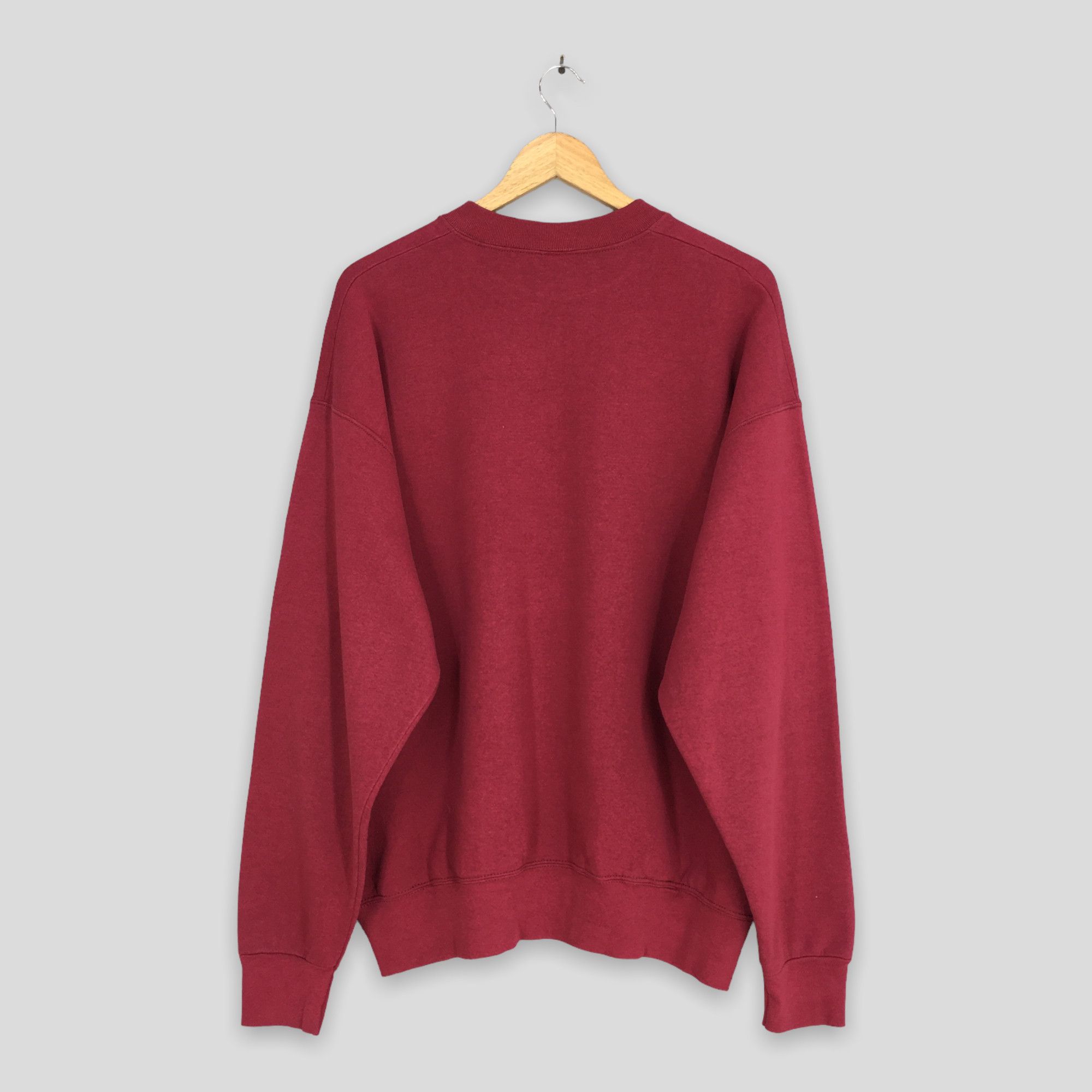 Fruit Of The Loom Vintage Frankenmuth Michigan Red Sweatshirt XLarge Size US XL / EU 56 / 4 - 6 Thumbnail